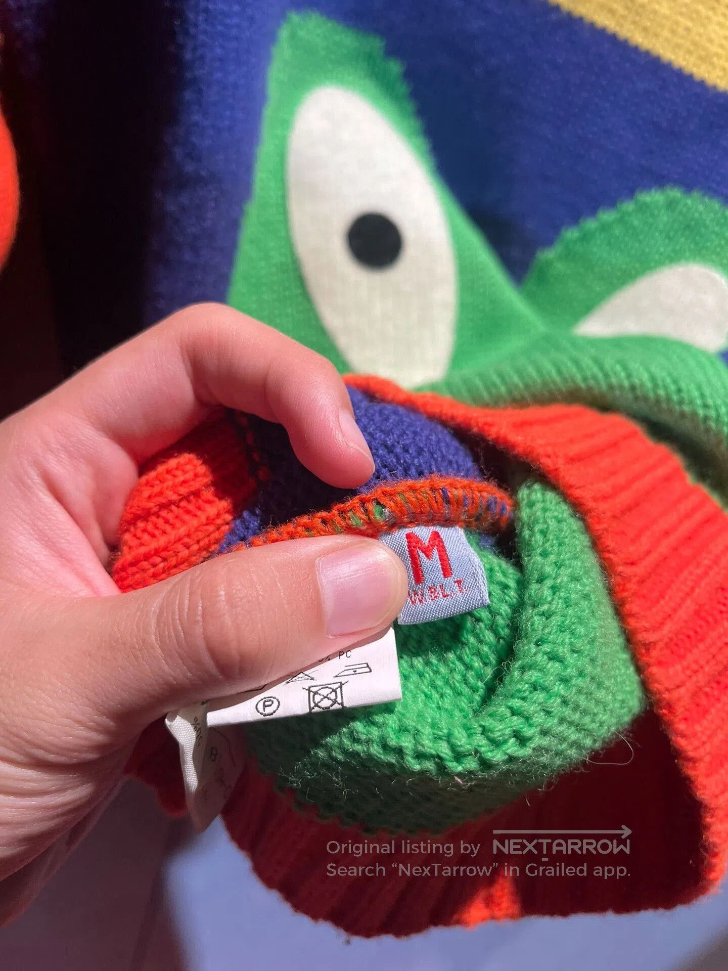 Walter Van Beirendonck walter van beirendonck frog crown sweater. Size US M / EU 48-50 / 2 - 5 Thumbnail