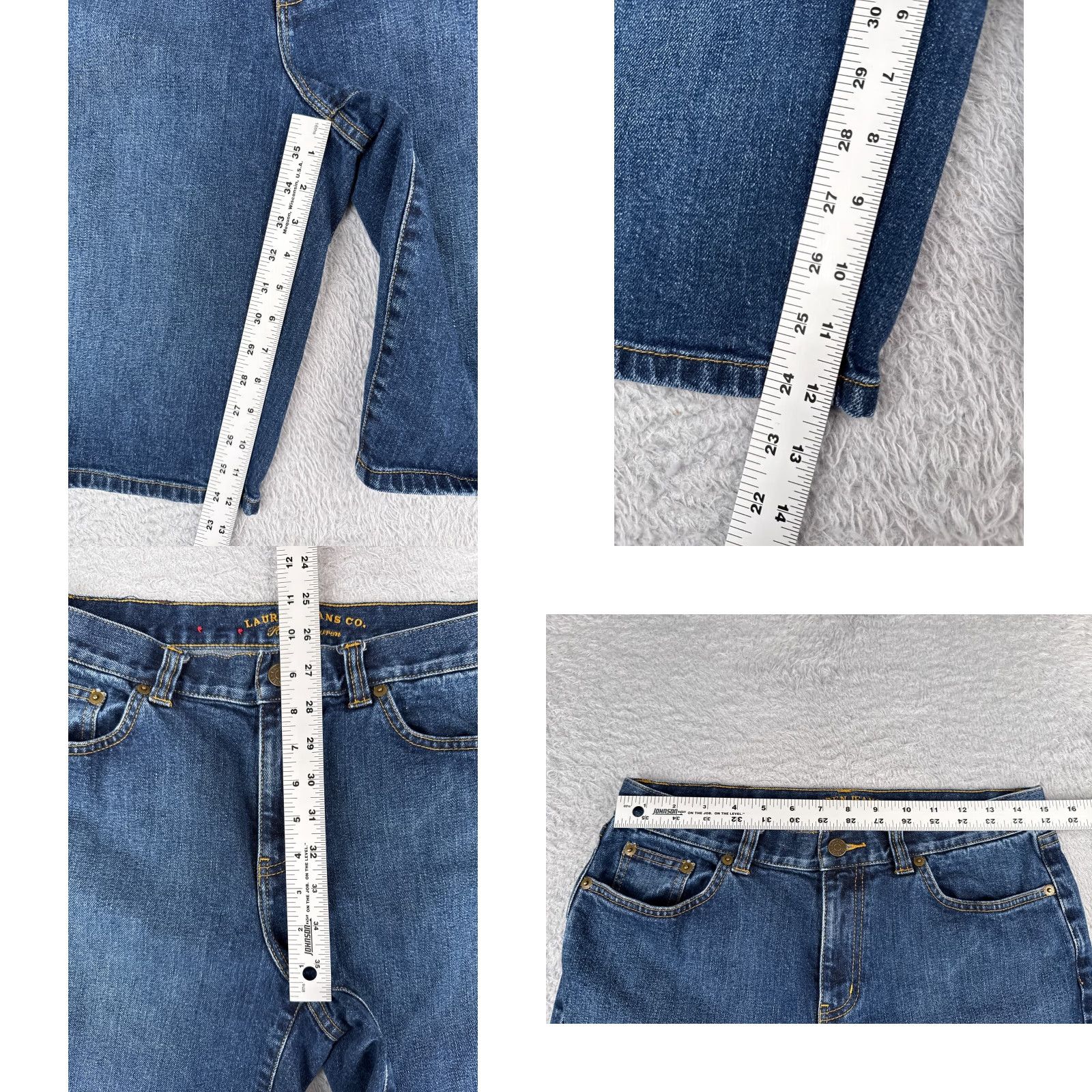 Ralph Lauren Lauren Ralph Lauren Shorts Women 6 Blue Denim Cotton Blend Mid Rise Casual 30x12 Shirt Womens 30 Blue 90s? Size 28" / US 6 / IT 42 - 8 Thumbnail