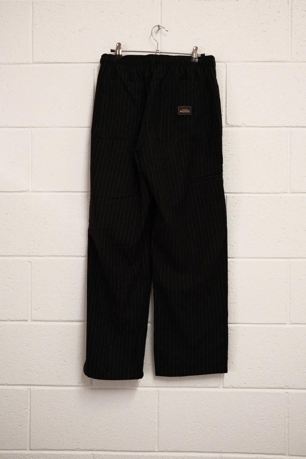 Stussy Stussy Black Pinstripe Casual Pants SIZE S Size US 34 / EU 50 - 2 Thumbnail