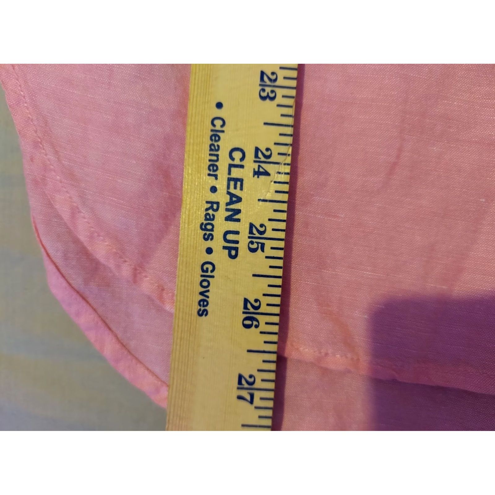 J.Crew J. Crew Pink Linen Button Shirt Blouse Womens Size 0 Long Sleeve Collared Casual Size XS / US 0-2 / IT 36-38 - 6 Thumbnail