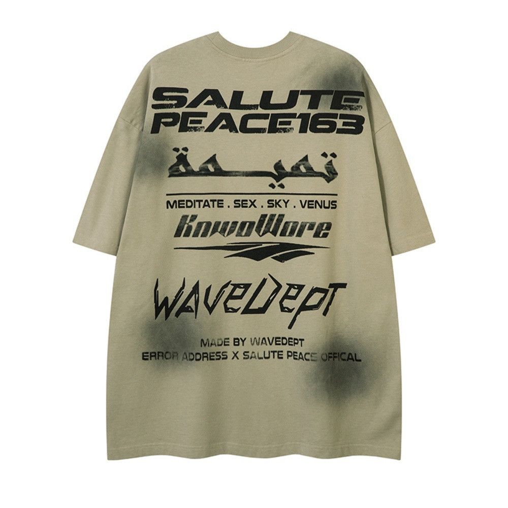 Japanese Brand × Vintage Funny cartoon print hip-hop distressed T-shirt Size US M / EU 48-50 / 2 - 2 Thumbnail