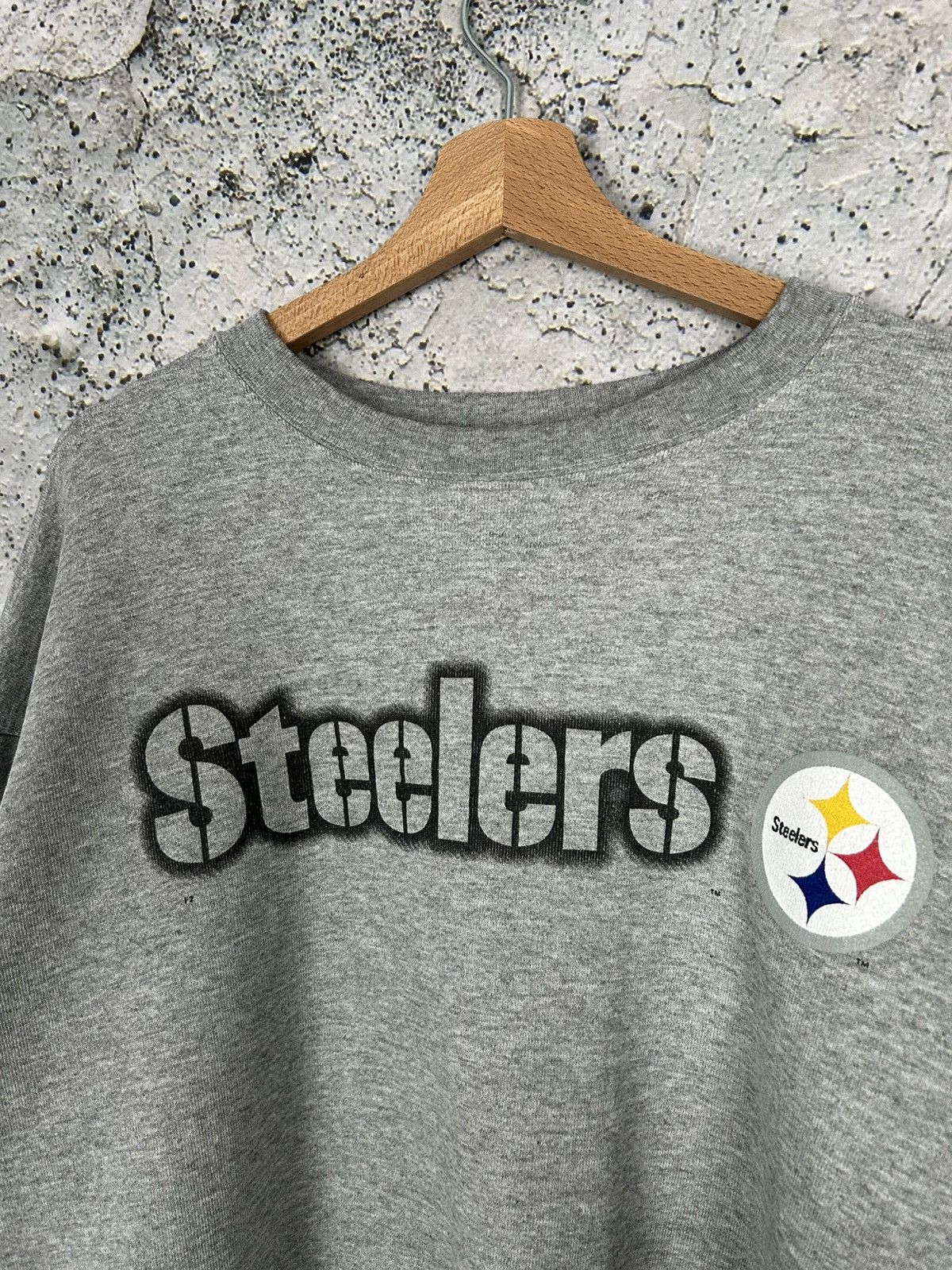 Majestic Vintage Majestic Steelers NFL Crewneck 90s Sport Size US XL / EU 56 / 4 - 3 Thumbnail