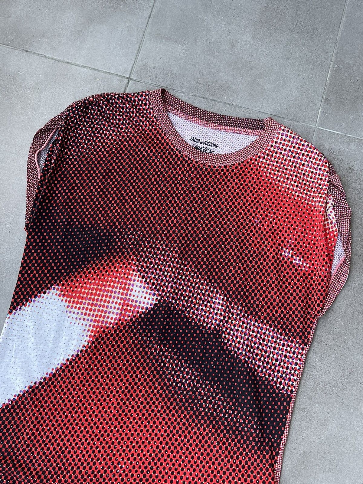 Zadig & Voltaire !DS! SS23 Zadig & Voltaire Adele Bouche Smoke Red Tank Top Size US S / EU 44-46 / 1 - 9 Thumbnail