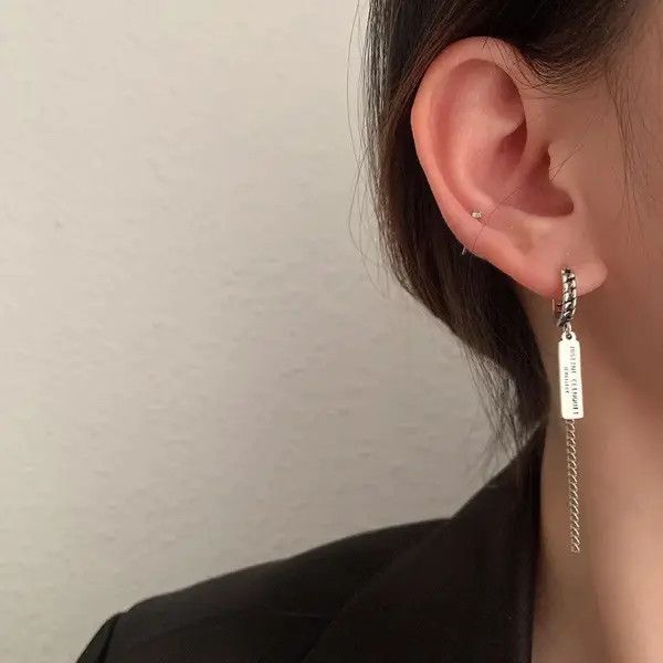 Jewelry 2piece/ Set Hoop Earrings Size ONE SIZE - 4 Thumbnail