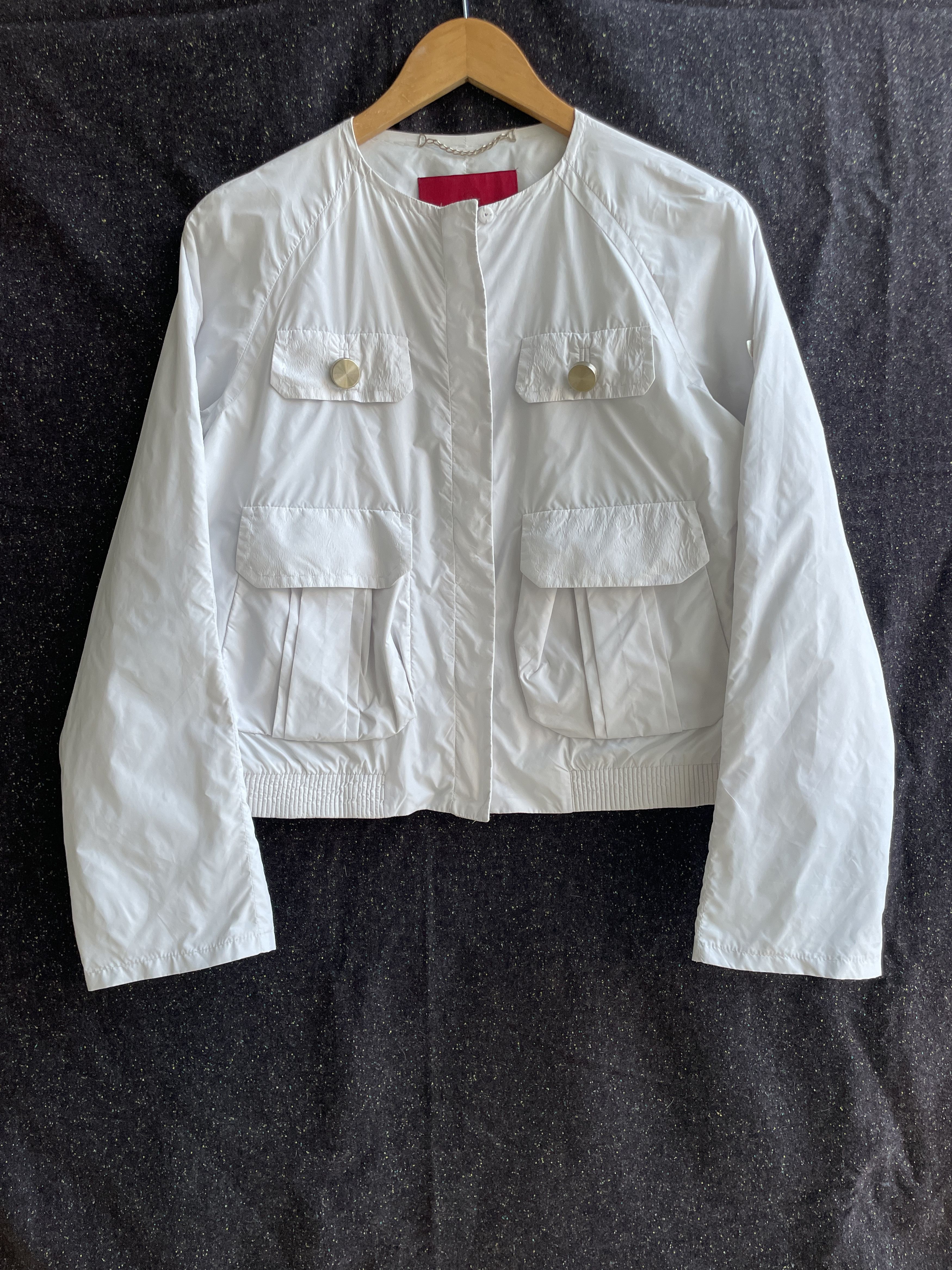Moncler Moncler Gamme Rouge Womens Lightweight Cropped Jacket Size XS / US 0-2 / IT 36-38 - 1 Thumbnail