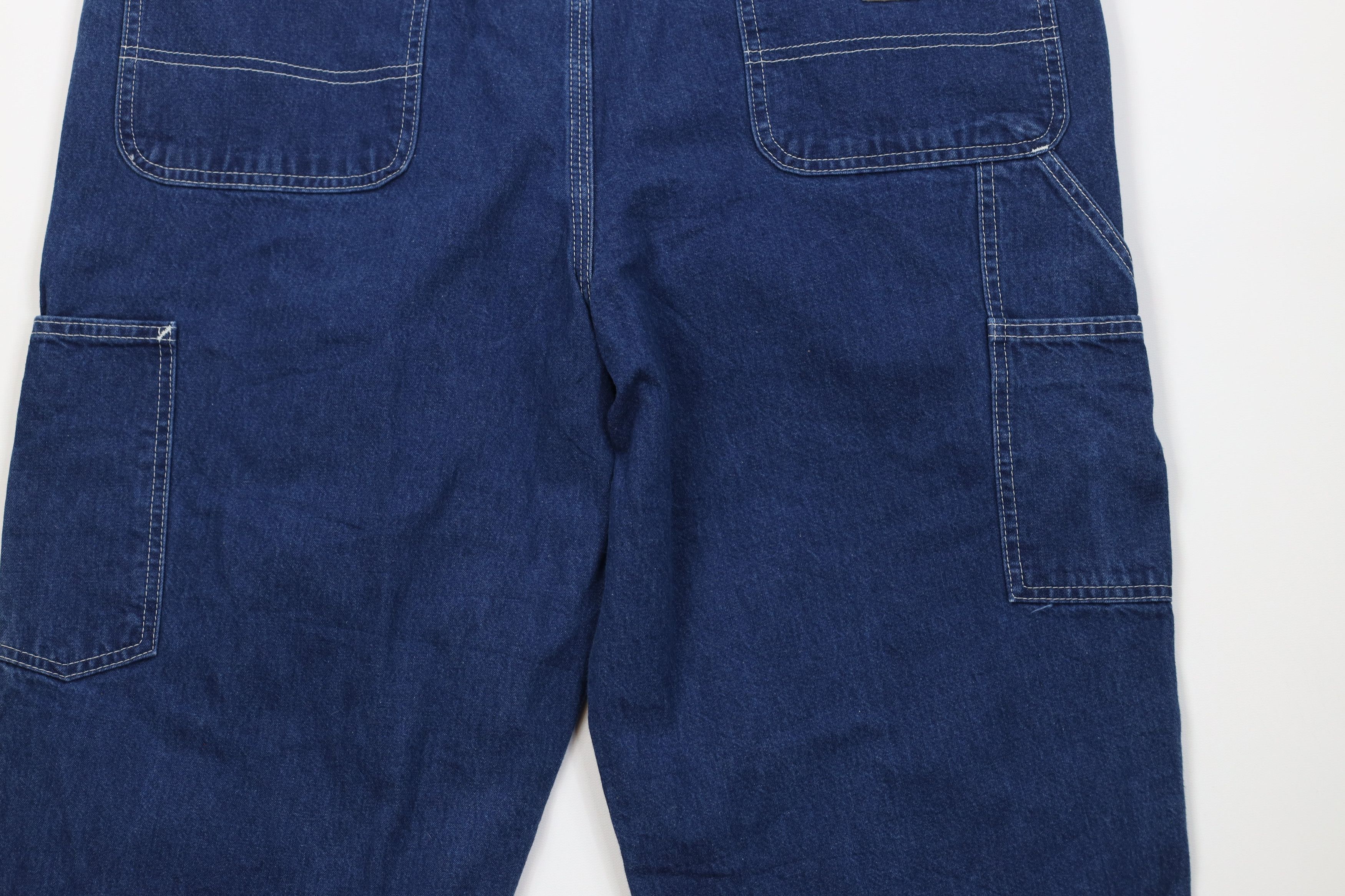 Carhartt Vintage Y2K Carhartt Wide Leg Dungaree Denim Jeans Cotton Size US 38 / EU 54 - 11 Thumbnail