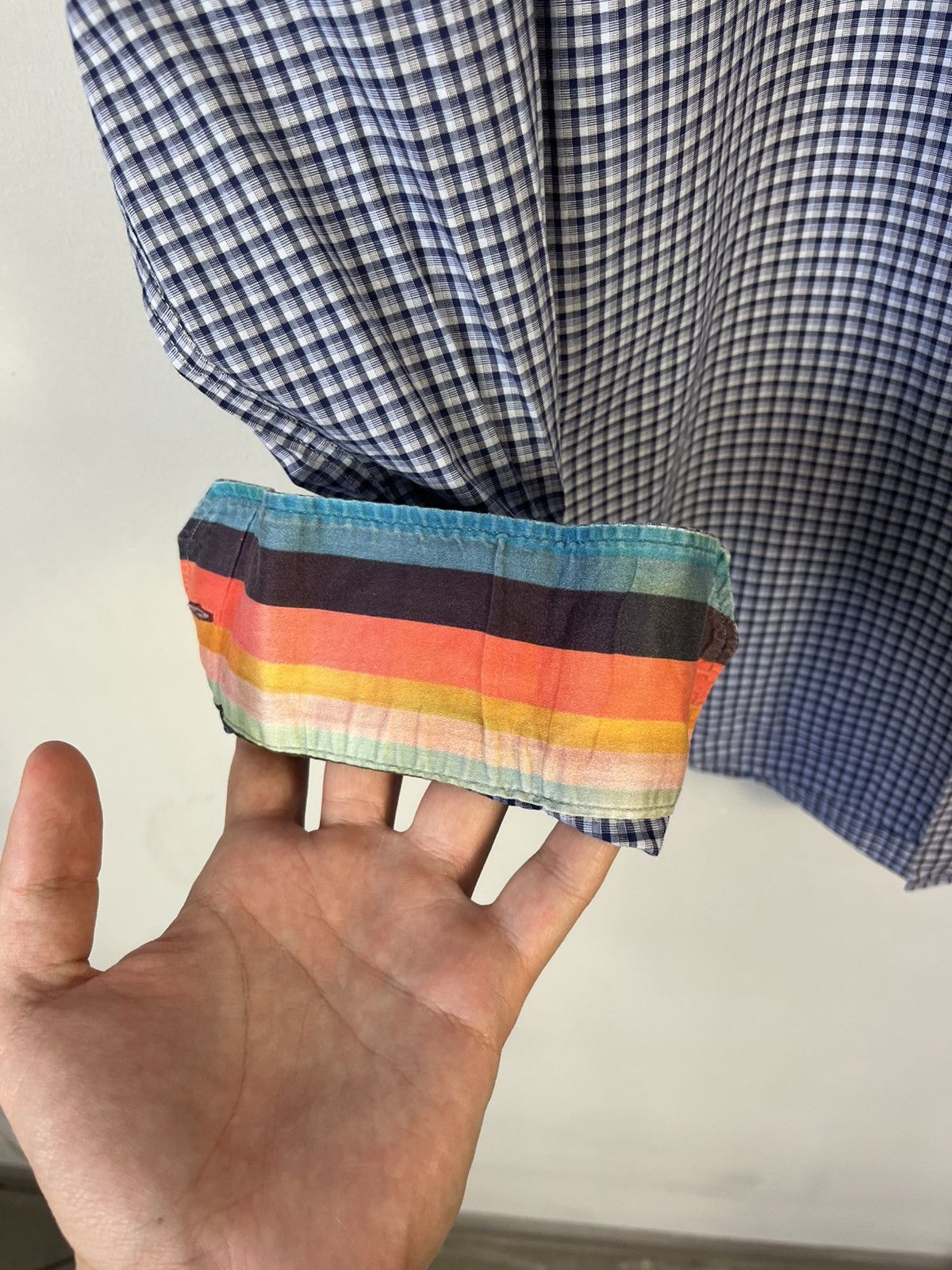Paul Smith Paul Smith Luxury Cotton Long Sleeve Shirt Made in Italy Size US L / EU 52-54 / 3 - 5 Thumbnail