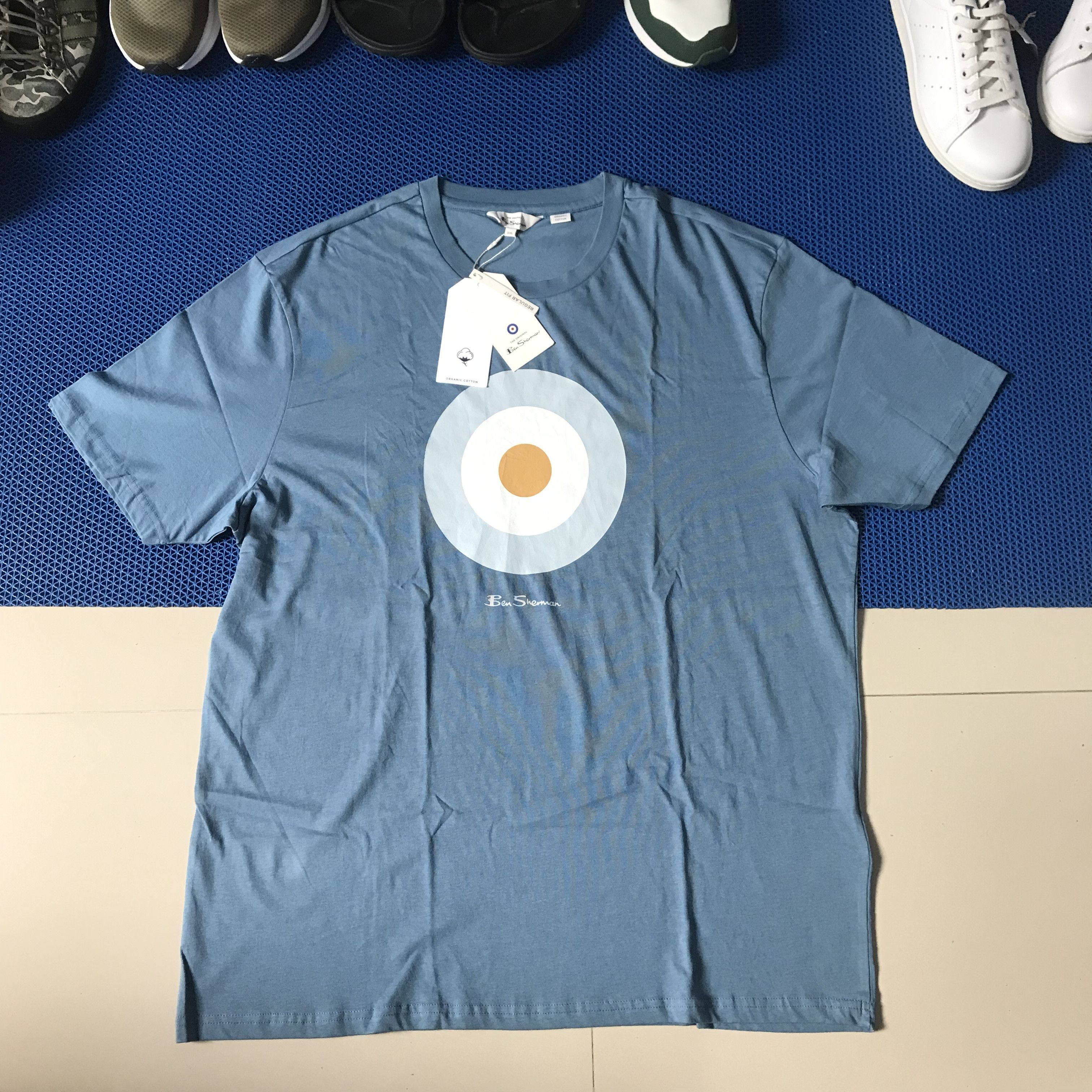 Ben Sherman × Hysteric Glamour Ben Sherman mods Target Blue Shadow T-Shirt new XXL Size US XXL / EU 58 / 5 - 8 Thumbnail