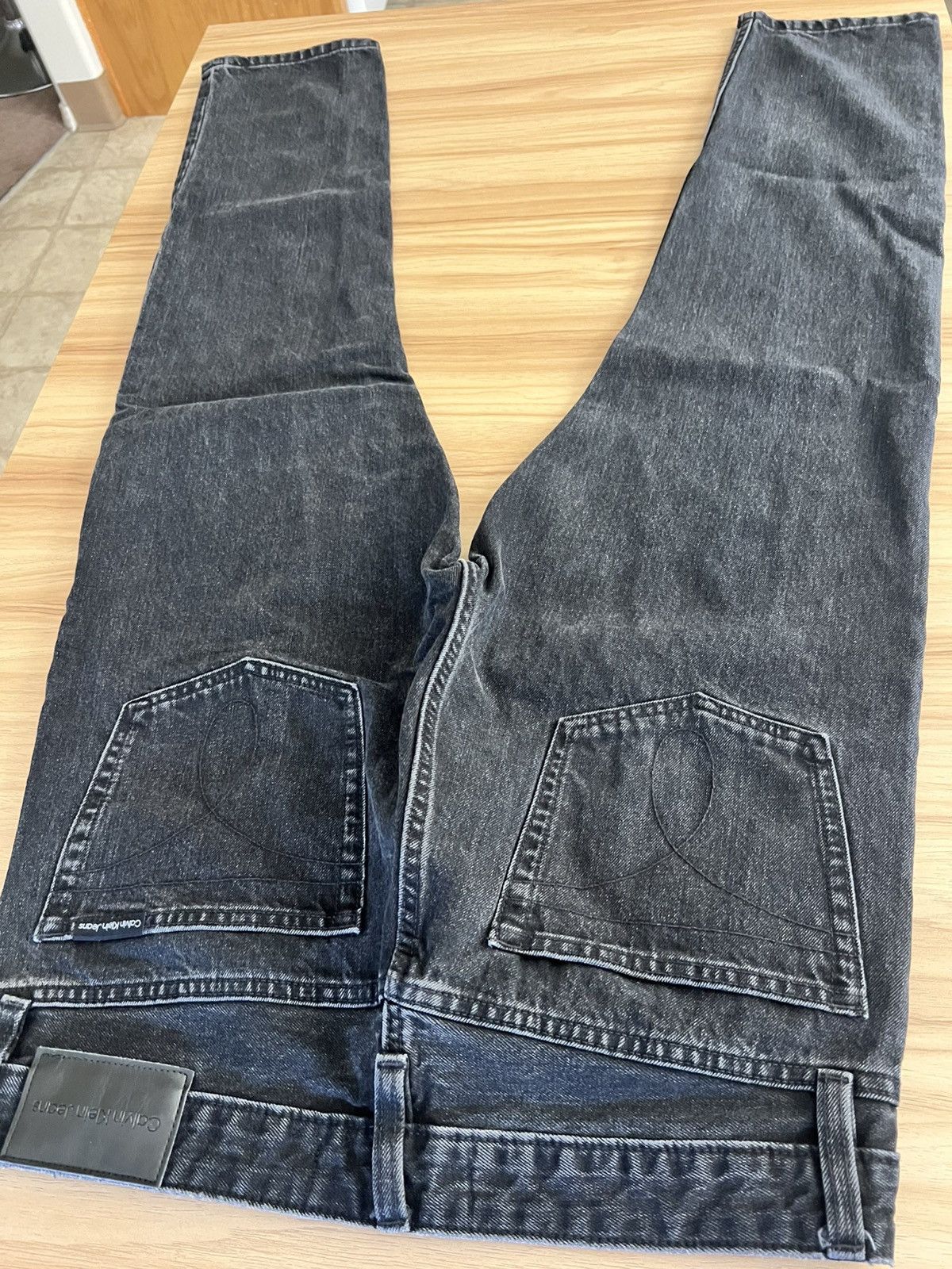 Calvin Klein Calvin Klein Black Denim Jeans size 33x30 Size US 33 - 4 Thumbnail