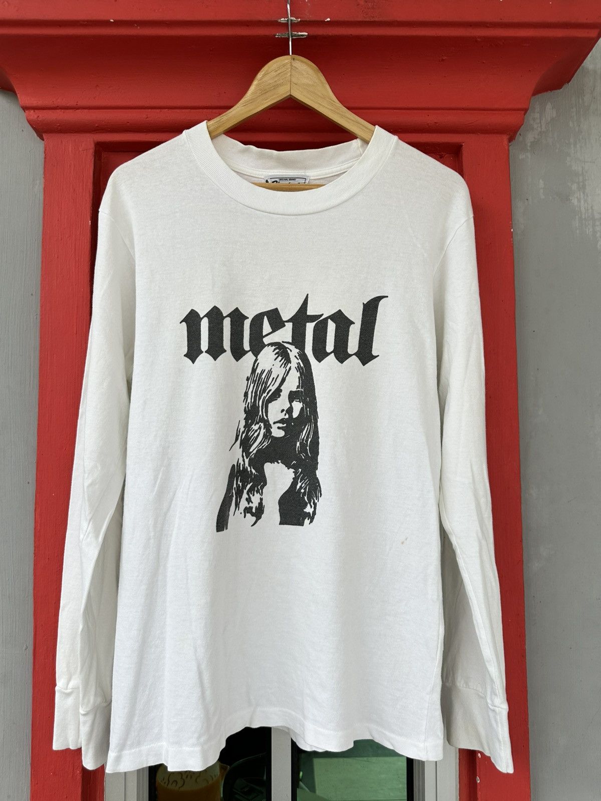 Hysteric Glamour 90's Hysteric Glamour Metal Long Sleeve Tee | Grailed