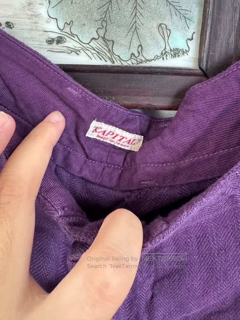 Kapital Kapital Size 0 Brand-new hemp pants out of print Size US 28 / EU 44 - 2 Thumbnail