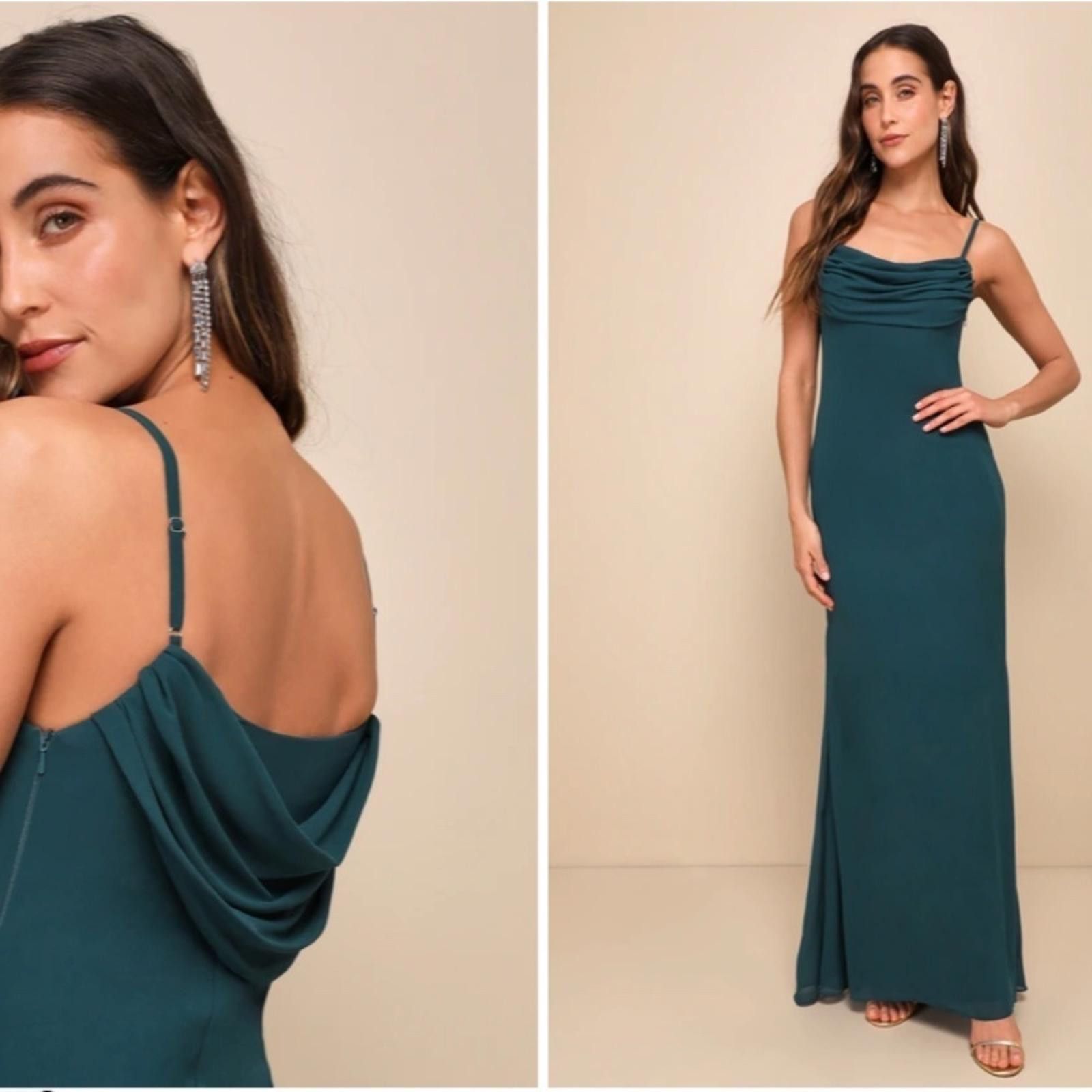 Lulus LULU's Prom Wedding Bridesmaid Romantic Sexy Elegant Maxi Size S / US 4 / IT 40 - 1 Thumbnail
