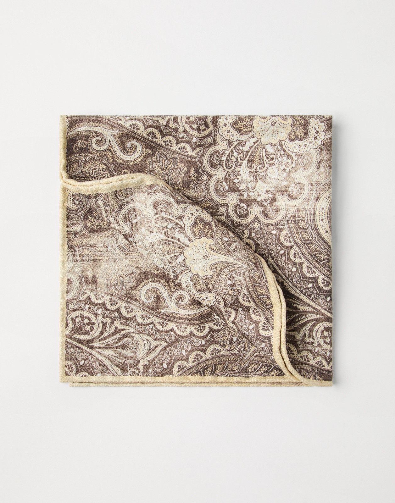 Brunello Cucinelli o1la1rc1a0326 Size: OS / Pocket Square in Multicolor Size ONE SIZE - 1 Thumbnail
