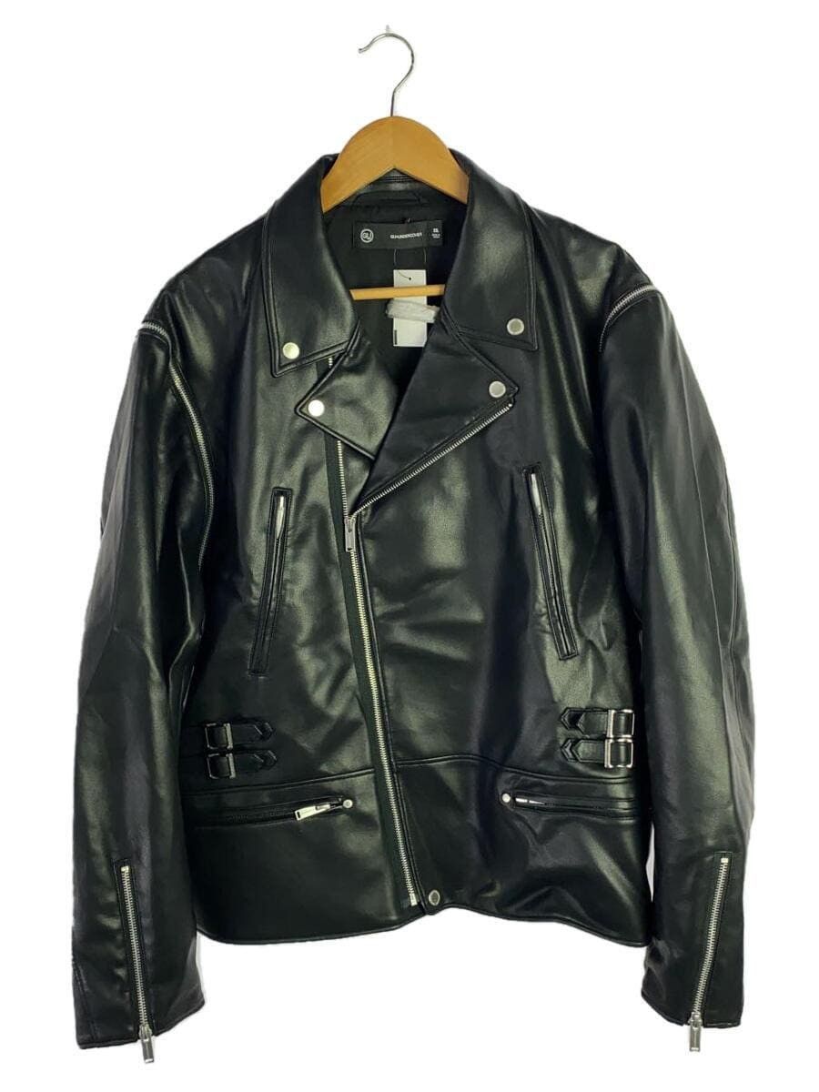 Undercover GU Leather Rider Jacket Size US XXL / EU 58 / 5 - 1 Thumbnail