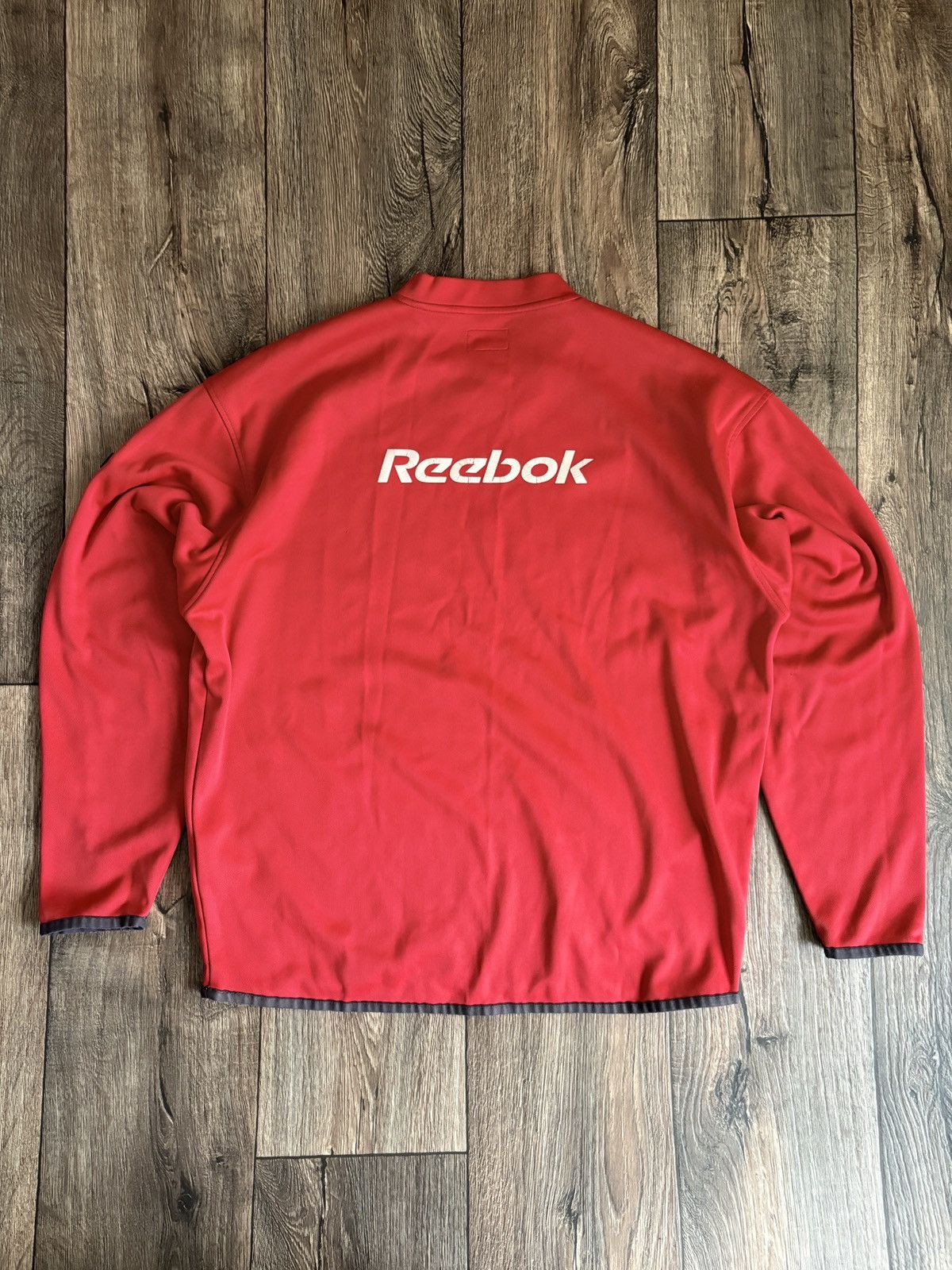 Reebok Bolton Wanderers Reebok Vintage Sweatshirt Player Issue 2004 Size US L / EU 52-54 / 3 - 15 Thumbnail