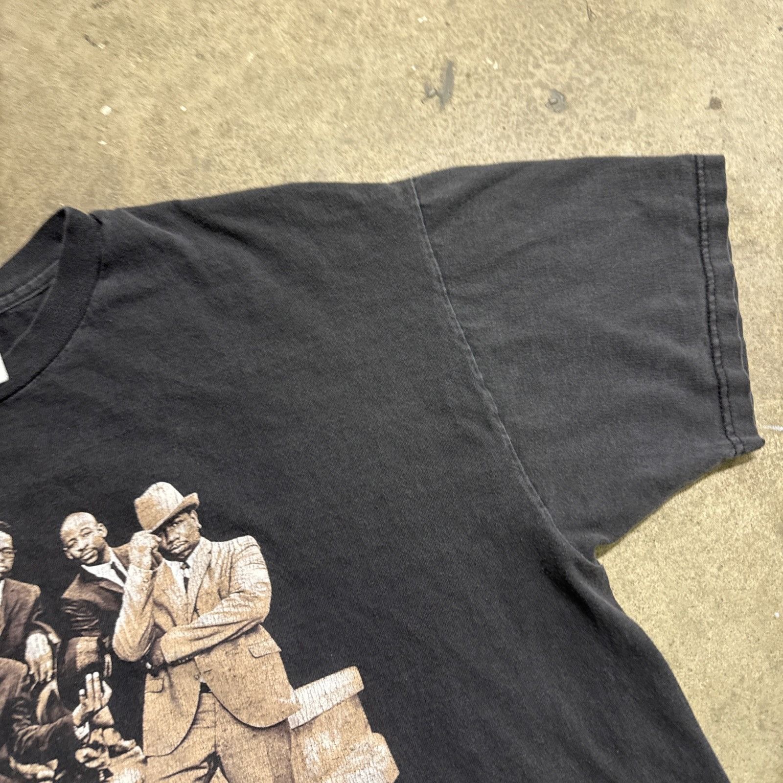 Rap Tees Vintage Boyz II Men Shirt Mens XL Black 90s Evolution Rap Size US XL / EU 56 / 4 - 3 Thumbnail