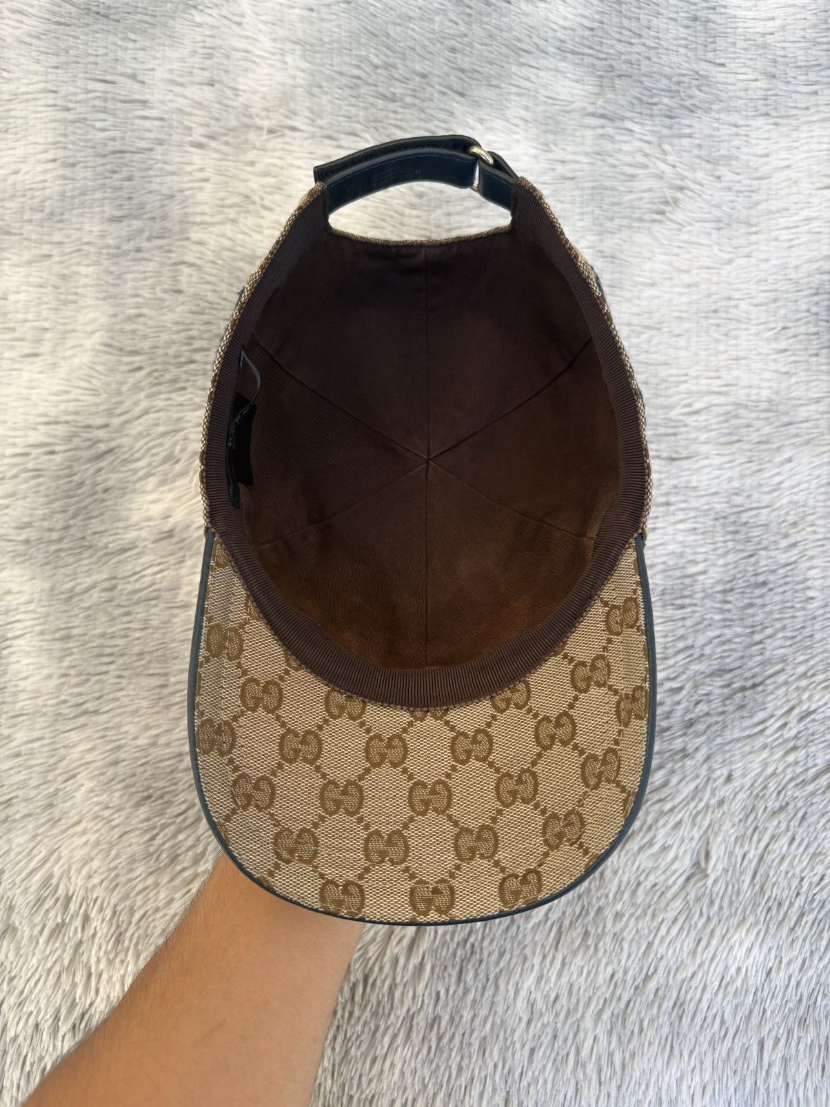 Gucci Rare Gucci GG Monogram Hat Baseball – Size M (58cm) Size ONE SIZE - 9 Thumbnail