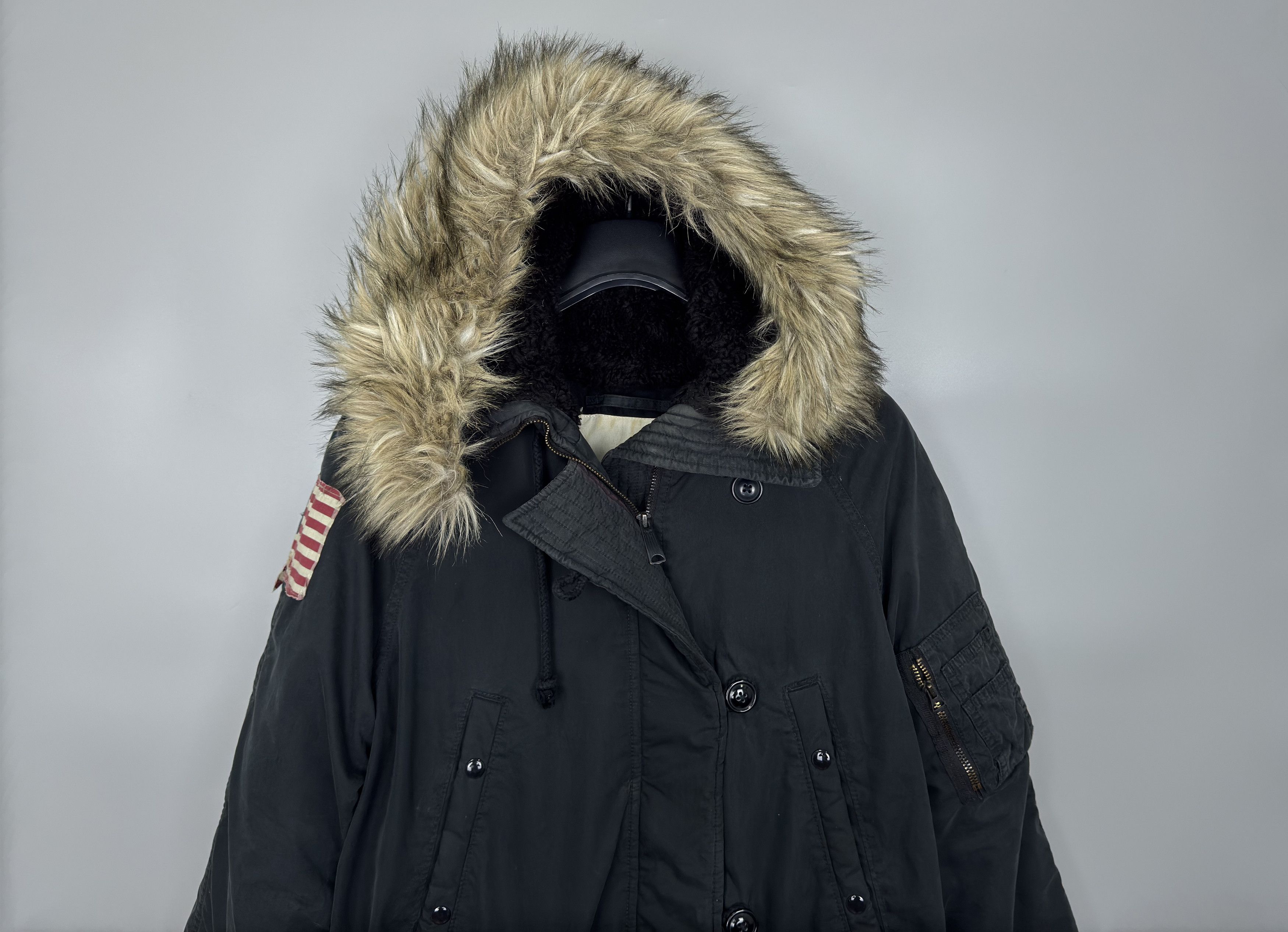 Denim & Supply Ralph Lauren Denim Supply Ralph Laurent Down Military Parka TALON Zipper Size XL / US 12-14 / IT 48-50 - 4 Thumbnail