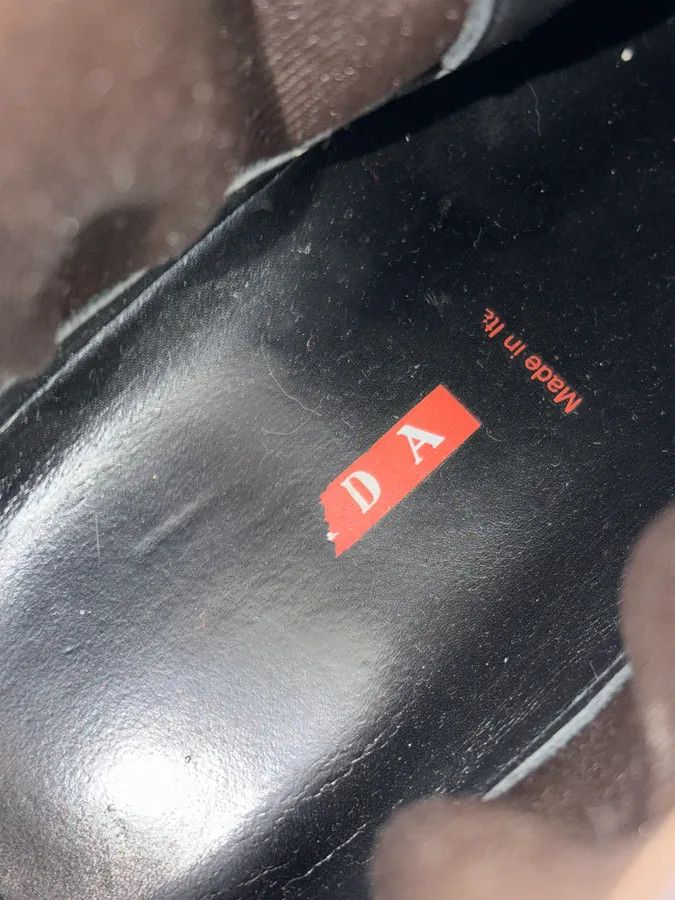 Prada FW1999 Prada Black Leather Vibram Boots Size US 10 / EU 43 - 10 Thumbnail