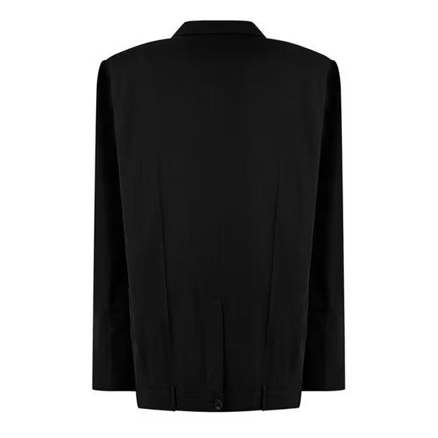 Balenciaga o1g2r1mq0924 Blazers in Black Size XS / US 0-2 / IT 36-38 - 2 Thumbnail