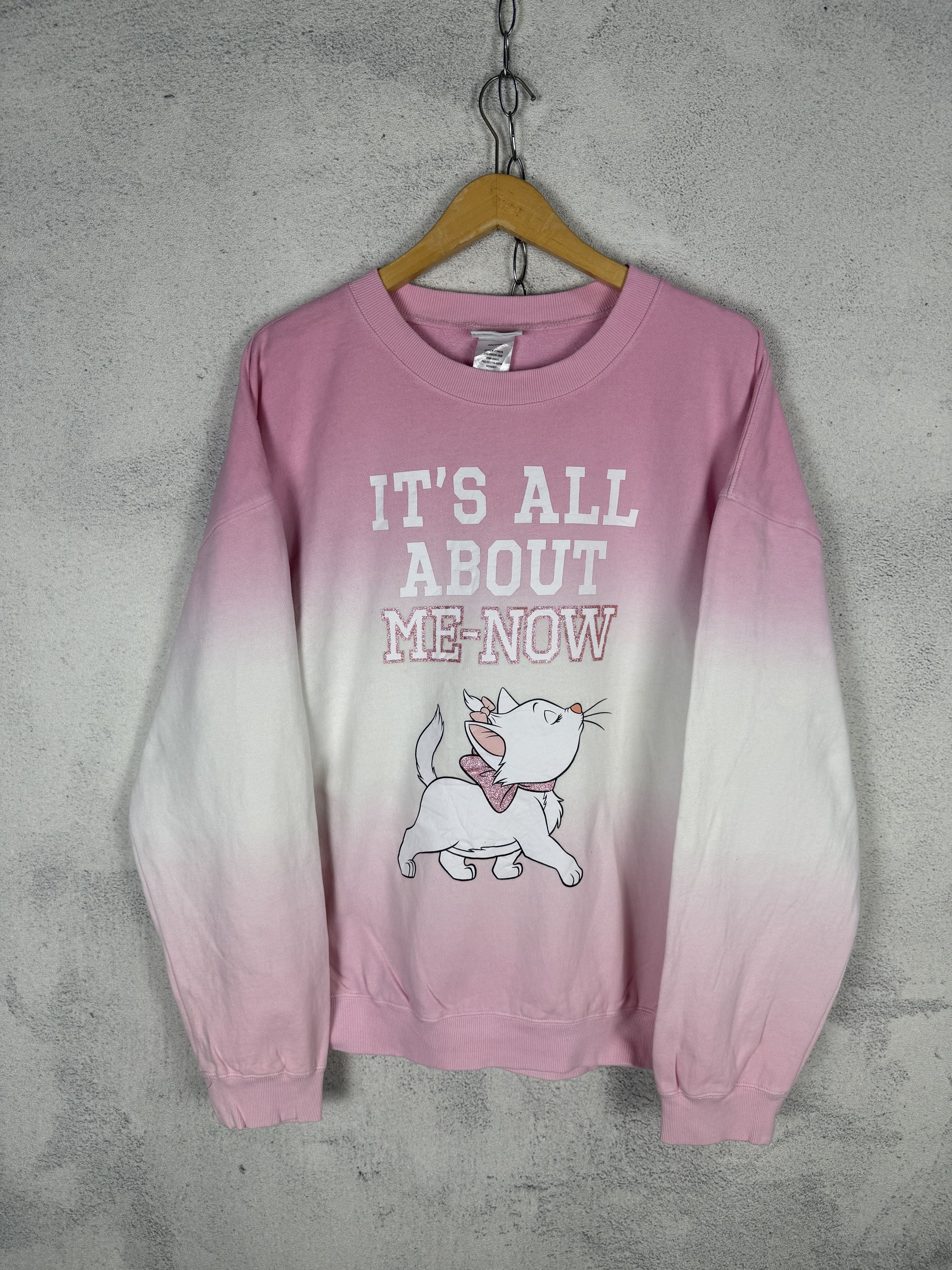Disney Disney Pink Gradient Sweatshirt Crewneck Size US XL / EU 56 / 4 - 1 Thumbnail