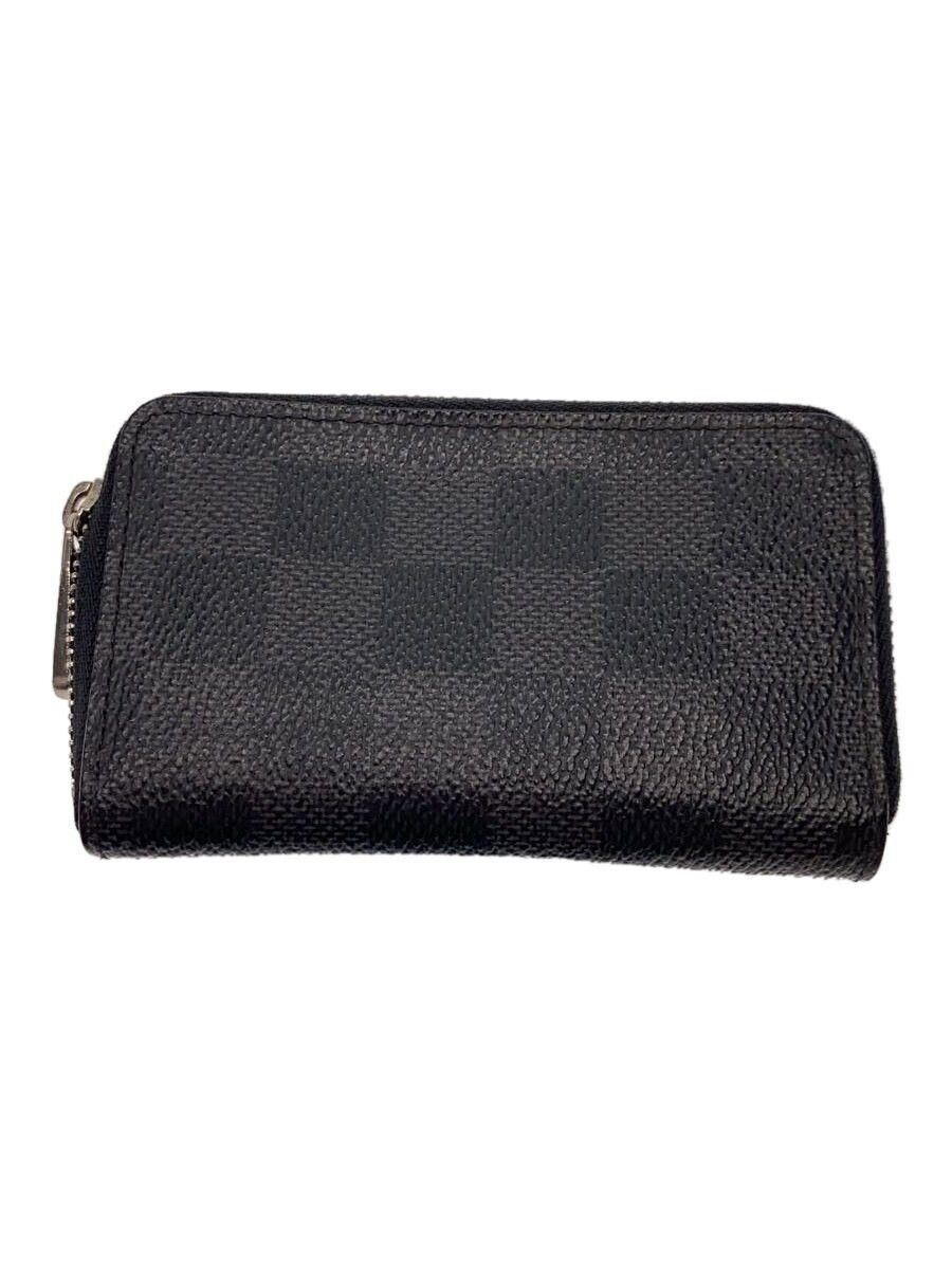 Louis Vuitton Louis Vuitton Damier Graphite Zippy Coin Purse Black Size ONE SIZE - 1 Thumbnail