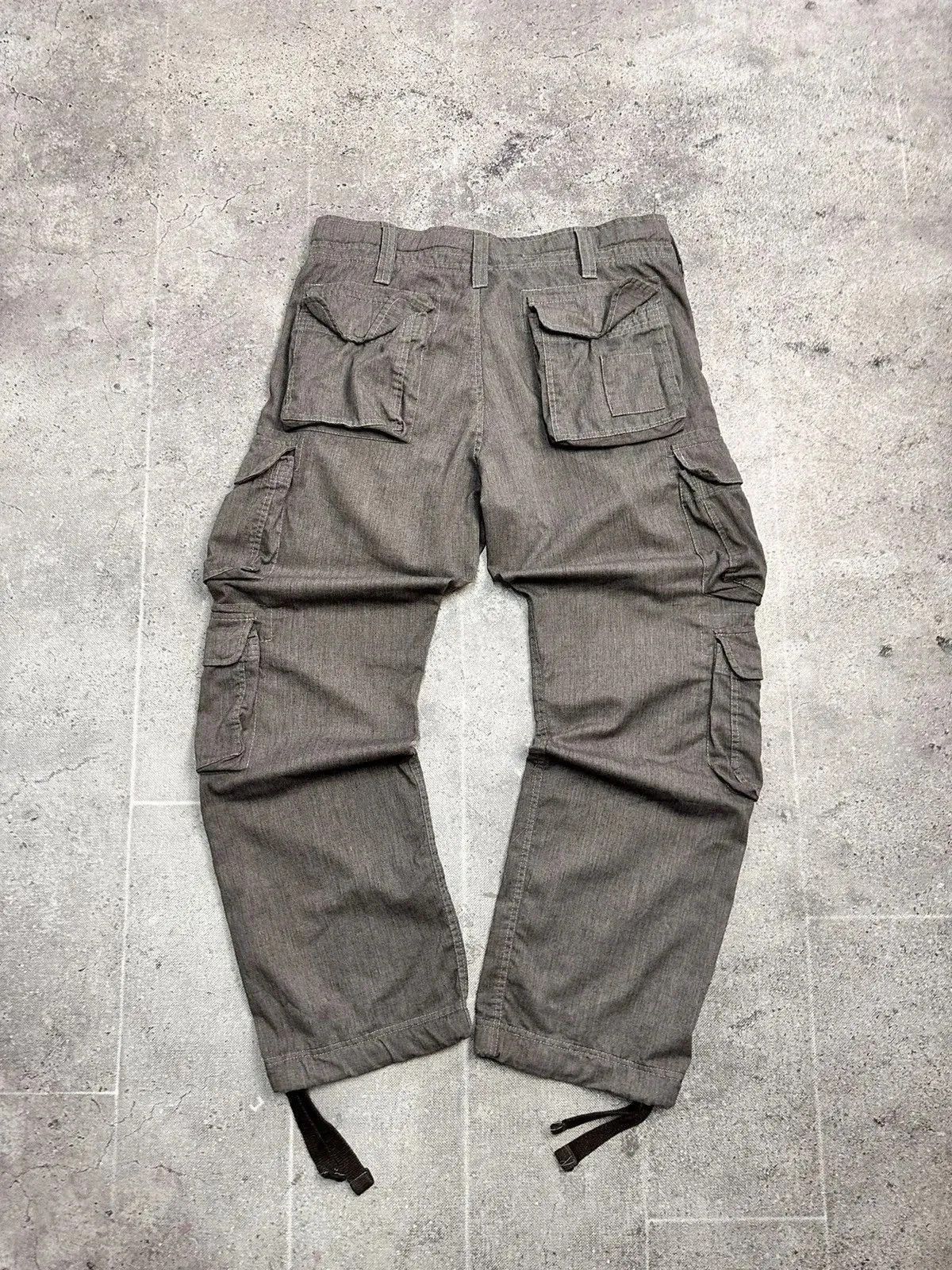 14th Addiction Avant-Garde Brown Casual Streetwear Pants Vintage Style Y2K Size US 34 / EU 50 - 14 Thumbnail
