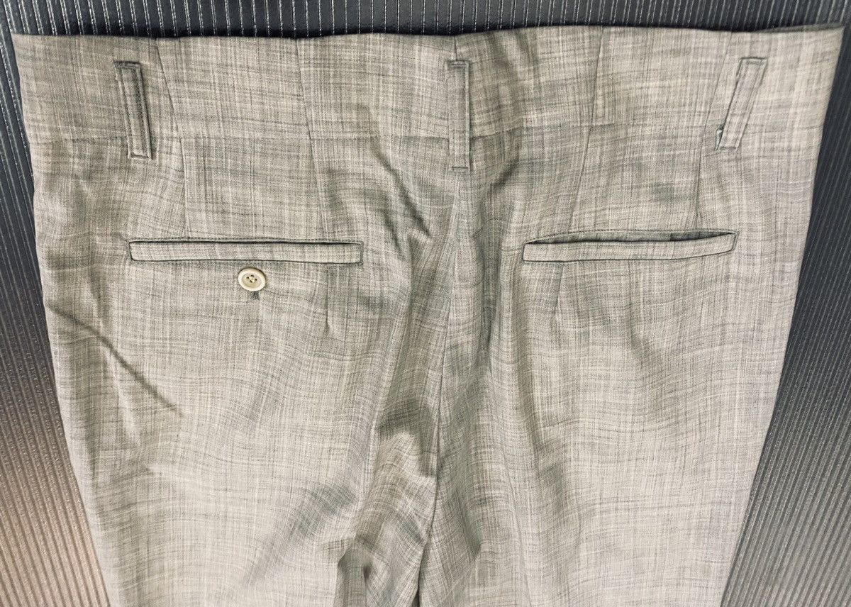 Comme des Garcons Comme Des Garçons 🇮🇹 grey wool pleated dc slacks M NWT Size US 32 / EU 48 - 6 Thumbnail