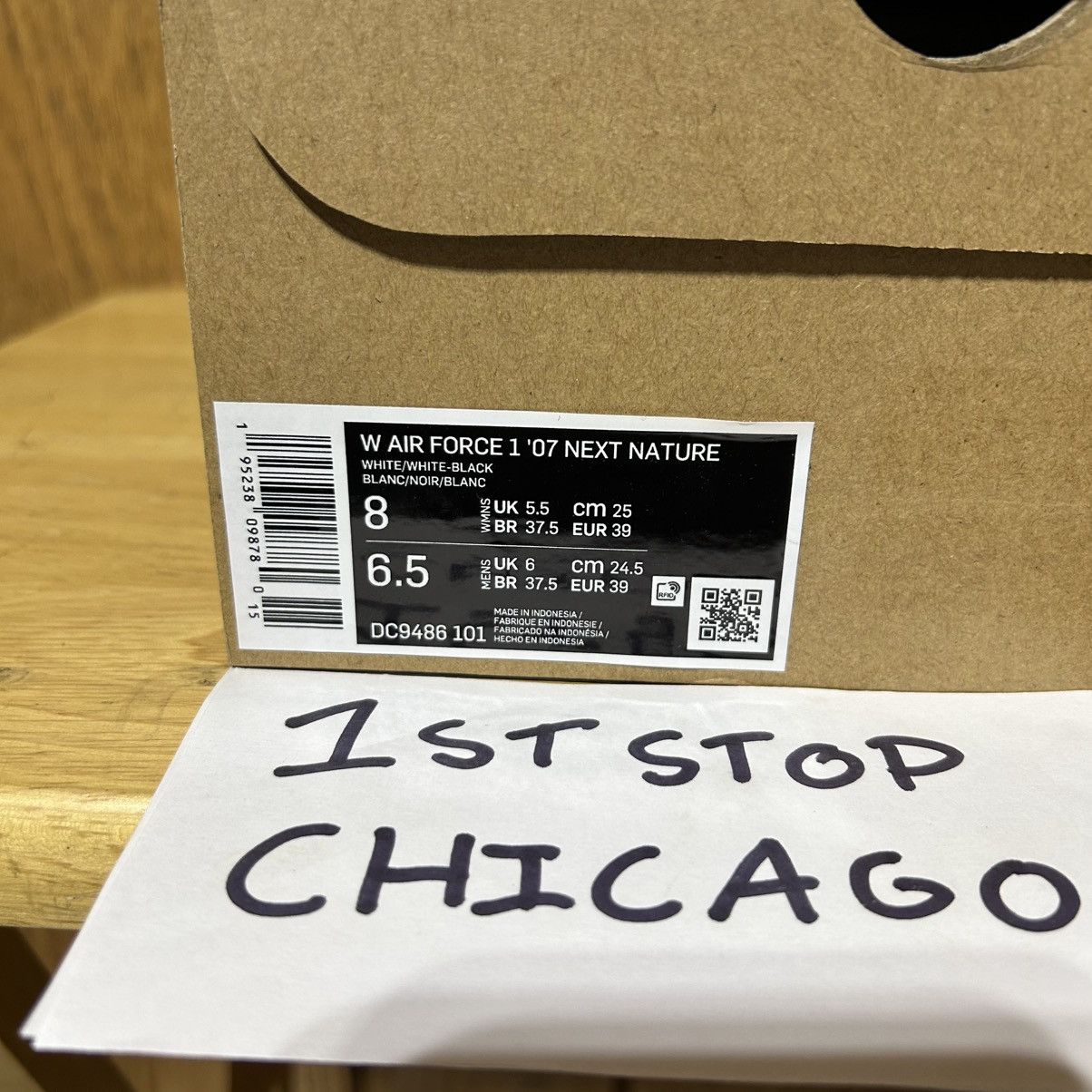 Nike Nike Air Force 1 Low Next Nature White DC9486-101 Size 8 NEW Size US 8 / IT 38 - 8 Thumbnail