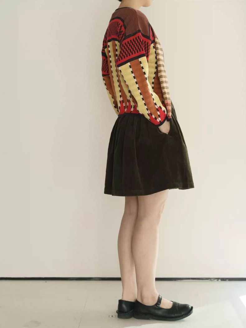 Kenzo KENZO Go out in style with this fun patchwork knit sweater Size M / US 6-8 / IT 42-44 - 4 Thumbnail