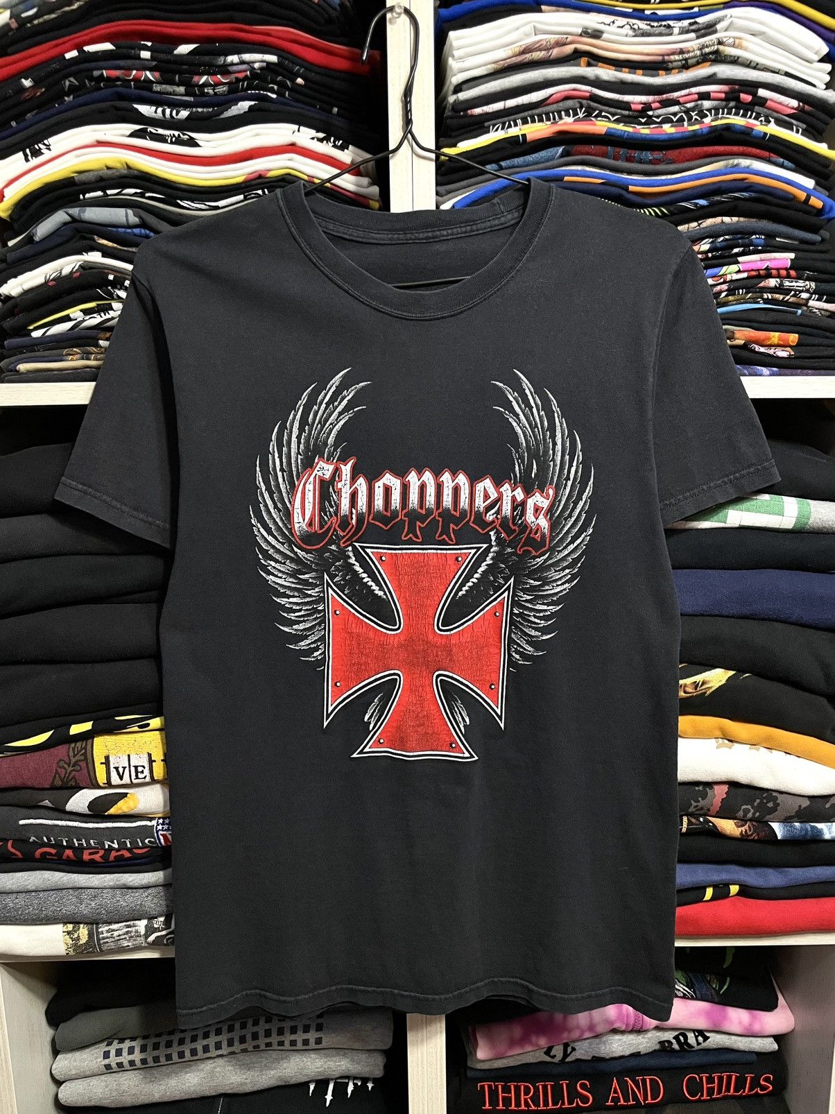 West Coast Choppers Vintage Y2K West Coast Choppers Style Affliction T-Shirt Size US S / EU 44-46 / 1 - 6 Thumbnail