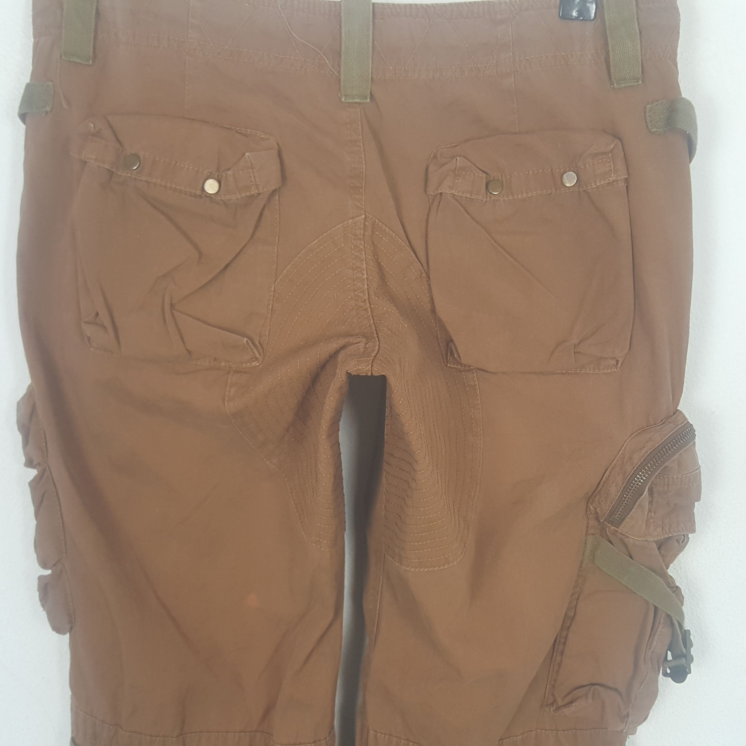 Ralph Lauren Vintage Ralph Lauren Multi Pocket Cargo Rare Pants C297N9 Size 31" - 5 Thumbnail