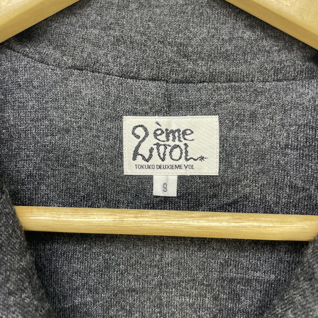 Japanese Brand × Yohji Yamamoto Japanese Brand Tokuko Deuxieme Vol Hybrid Nylon And Wool Size M / US 6-8 / IT 42-44 - 6 Thumbnail