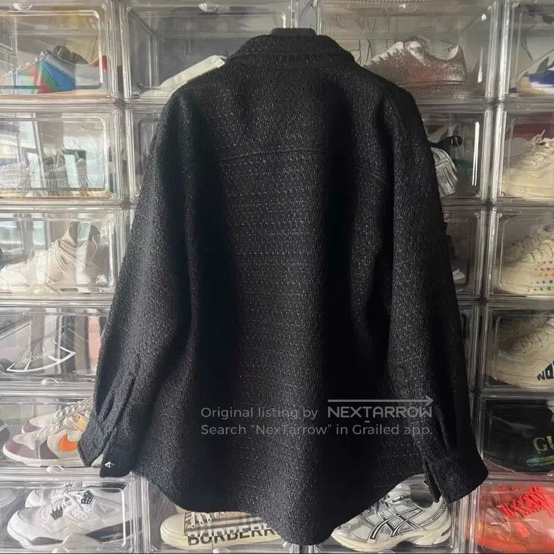 Valentino Valentino Black sequined coat Size US L / EU 52-54 / 3 - 2 Thumbnail