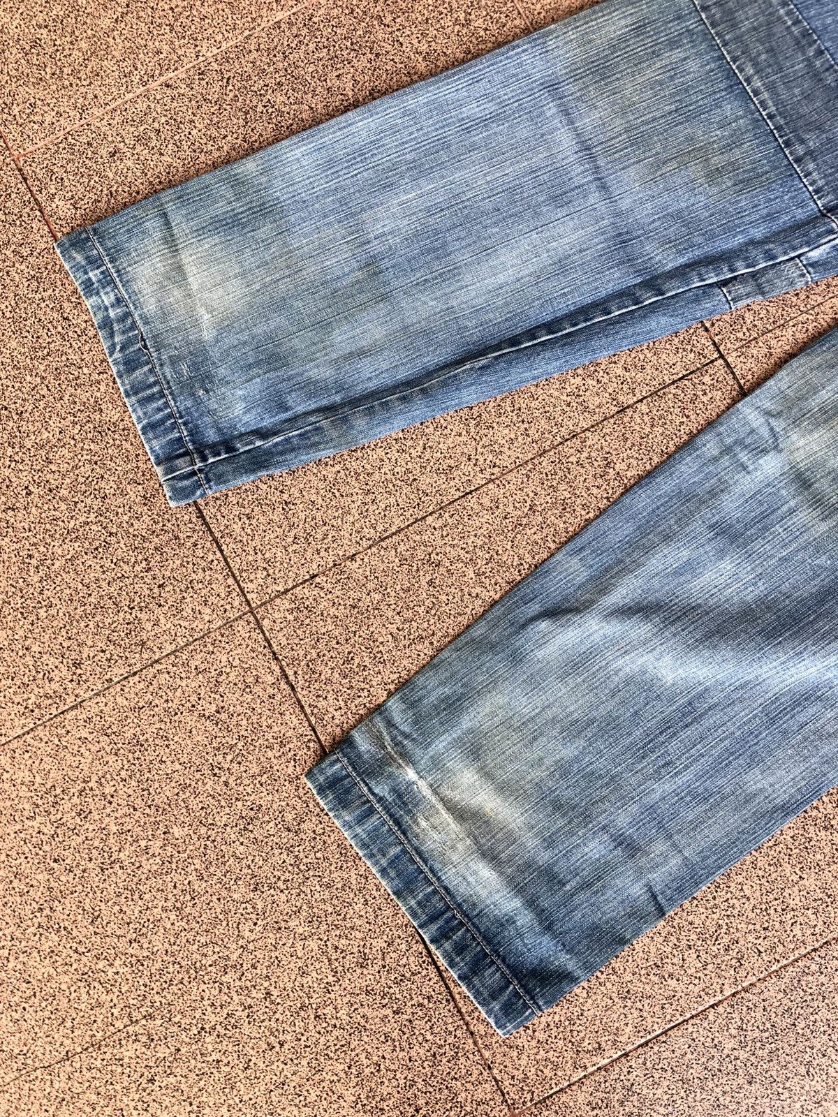 Japanese Brand Majah flavah baggy cargo jeans Size US 31 - 4 Thumbnail