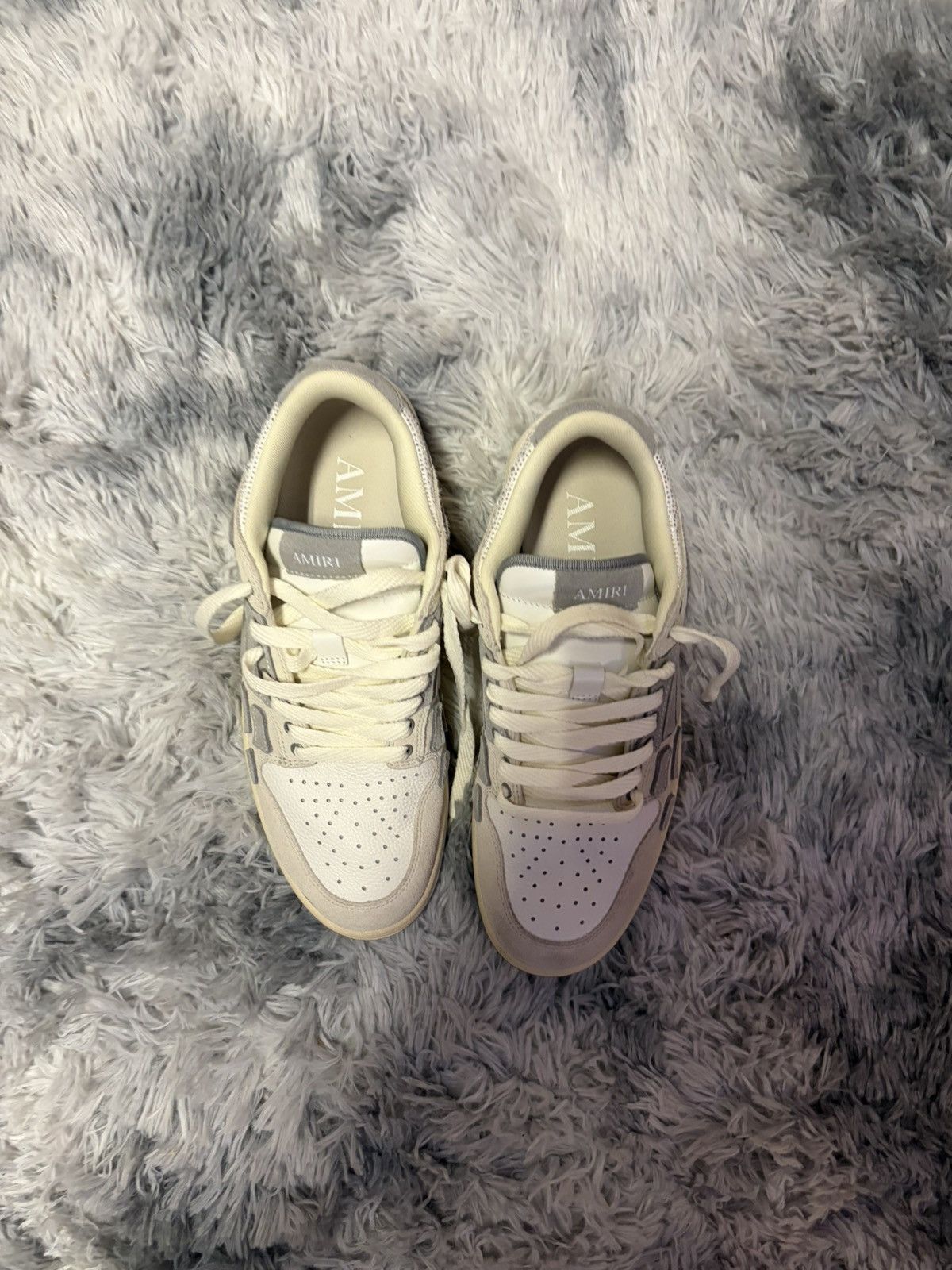 Amiri Amiri skel low top crystal Size US 11 / EU 44 - 1 Thumbnail