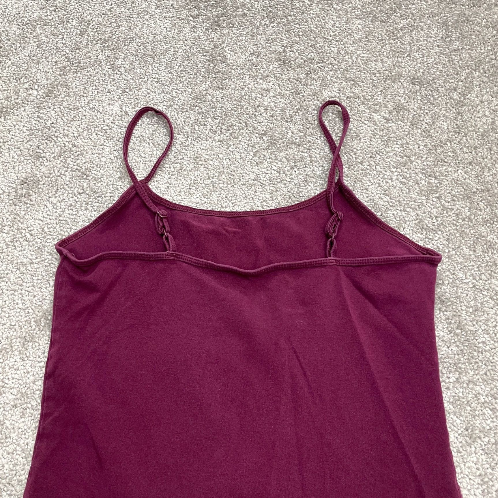 Primark Primark Camisole Tank Top Womens 12 Red Spaghetti Adjustable Stretch Casual Size XL / US 12-14 / IT 48-50 - 3 Thumbnail