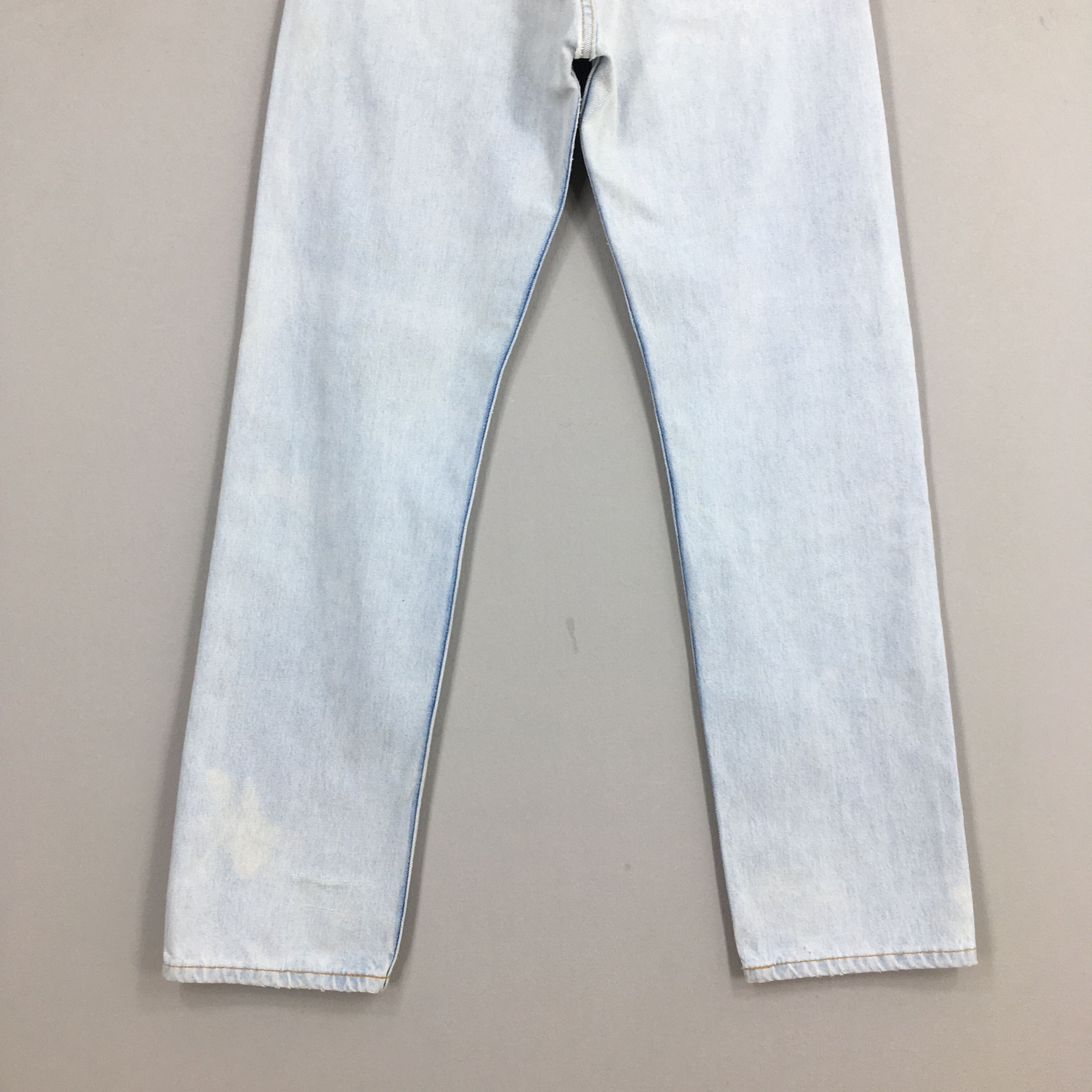 Levi's Size 29x31 Vintage 90s Levi's 501 Faded Blue Jeans S1787 Size US 29 - 10 Thumbnail
