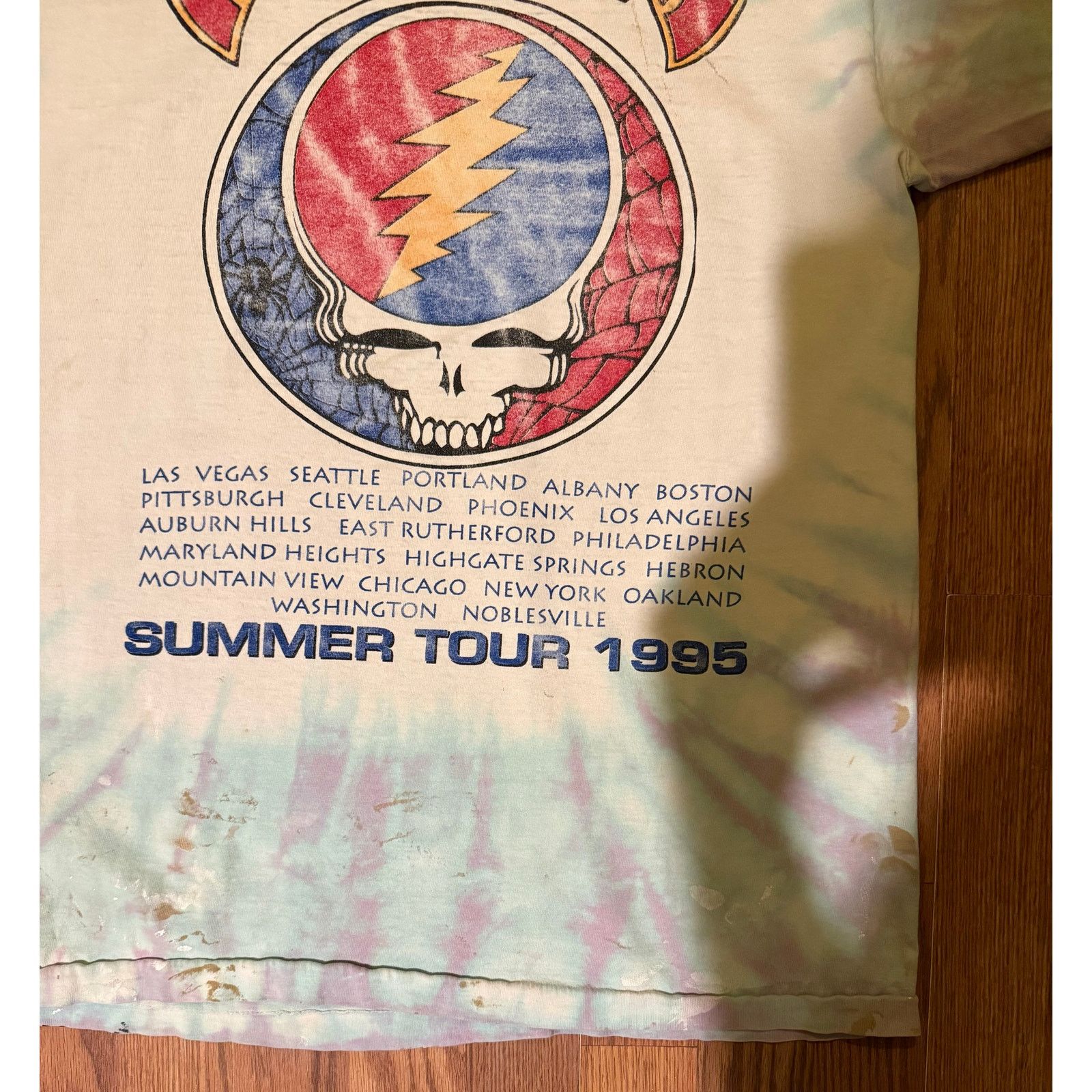 Other Vintage 1995 Grateful Dead Final Original Band Tour Size Xl Size US XL / EU 56 / 4 - 7 Thumbnail
