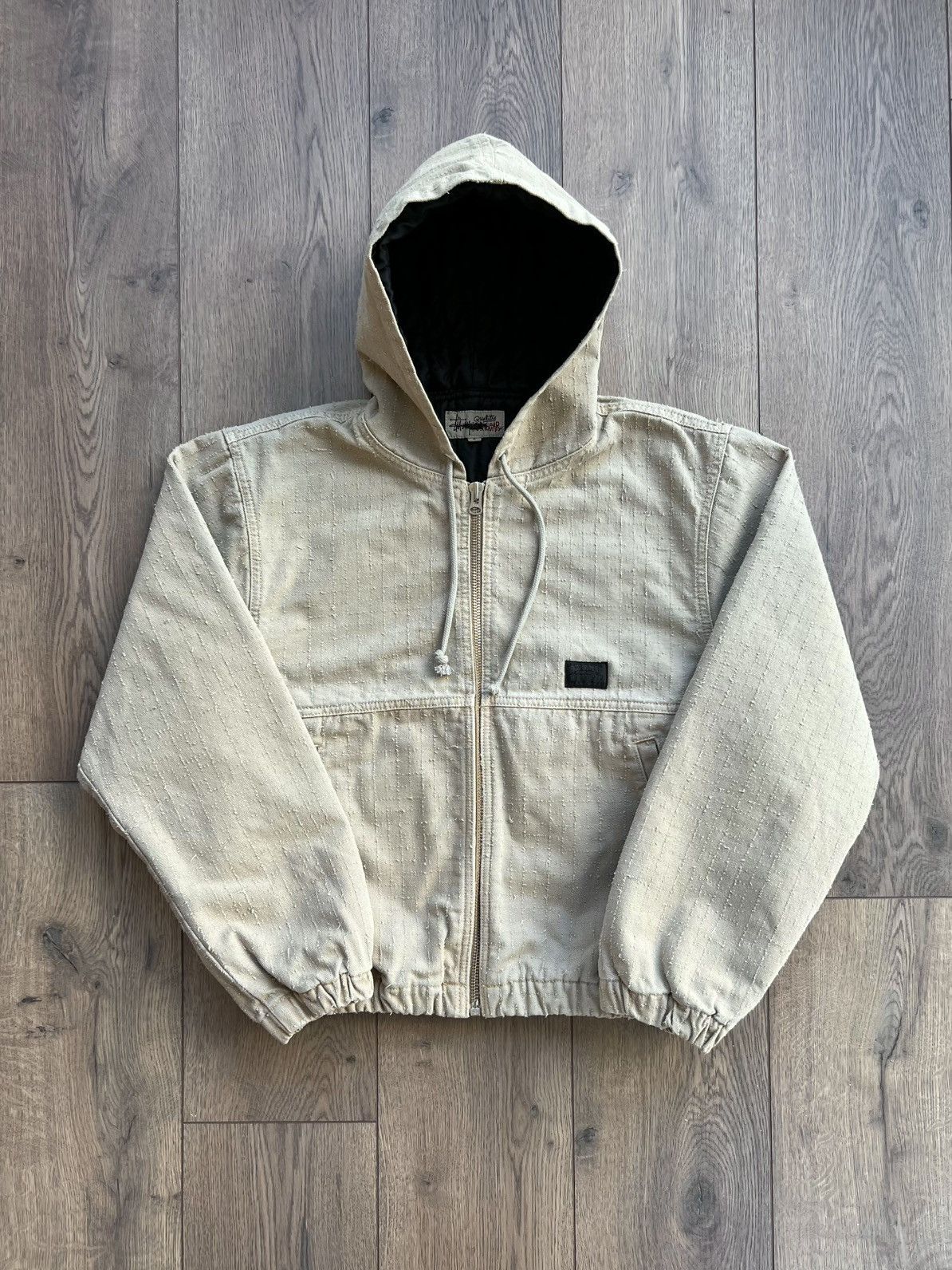 Stussy Stussy Canvas Needlepunch Work Jacket “Khaki” Small Size US S / EU 44-46 / 1 - 1 Thumbnail