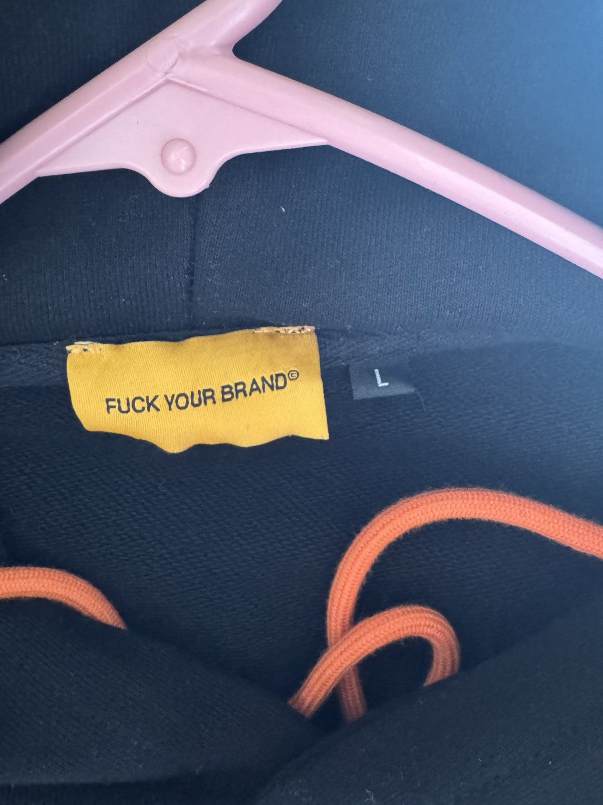 Other “fvck your brand” hoodie Size US L / EU 52-54 / 3 - 4 Thumbnail