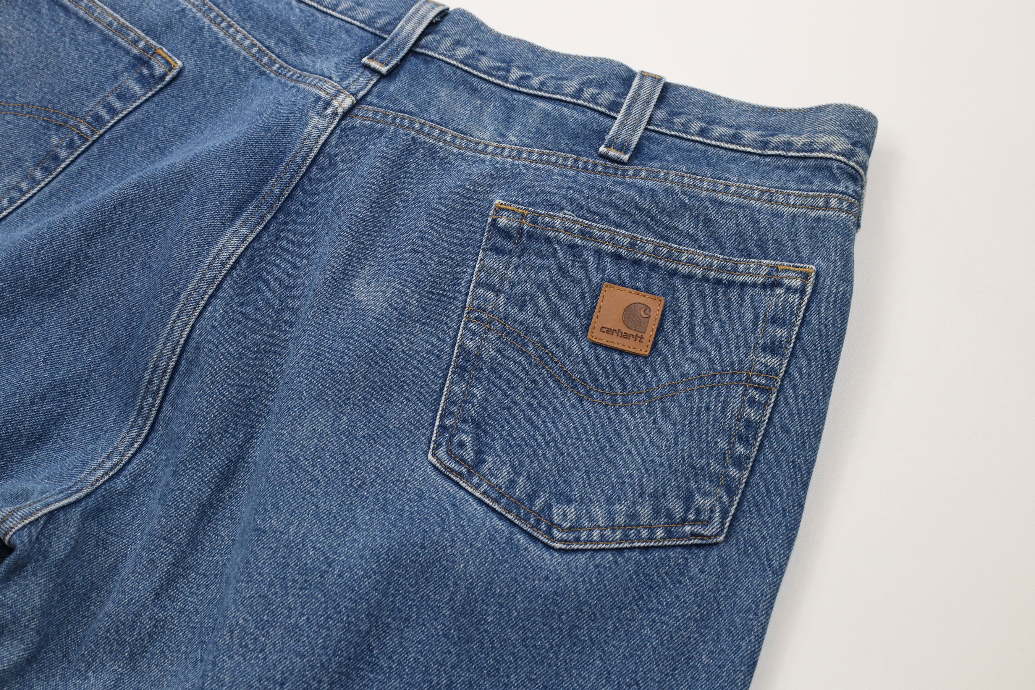 Carhartt Vintage Y2K Carhartt Relaxed Fit Wide Leg Denim Jeans Blue Size US 42 / EU 58 - 14 Thumbnail