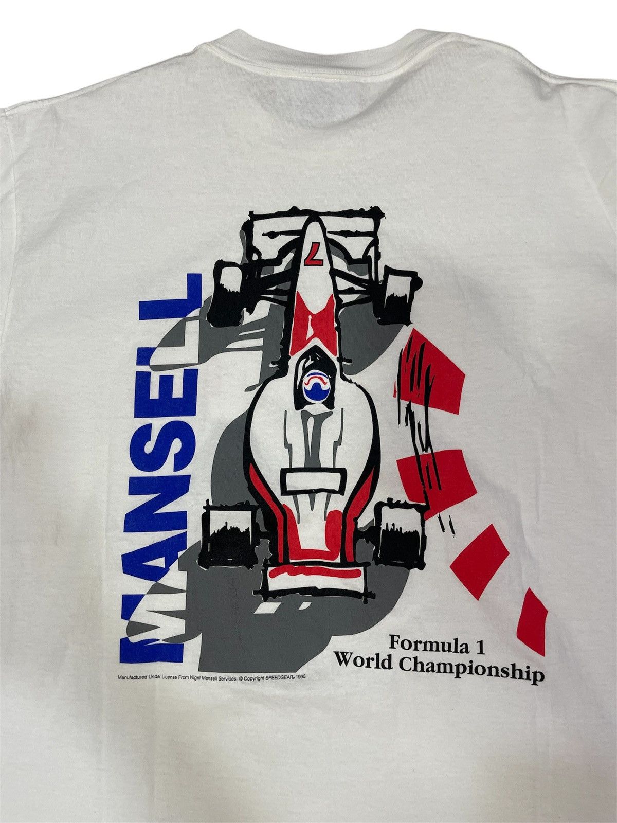 Vintage Nigel mansell Size US XL / EU 56 / 4 - 6 Thumbnail