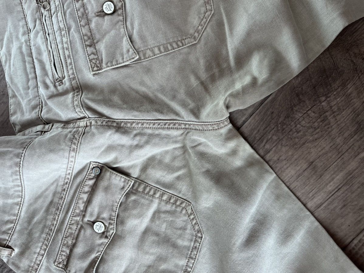 Diesel Y2K Vintage Diesel Aviation Linen Pants Size 28 Size 28" / US 6 / IT 42 - 13 Thumbnail