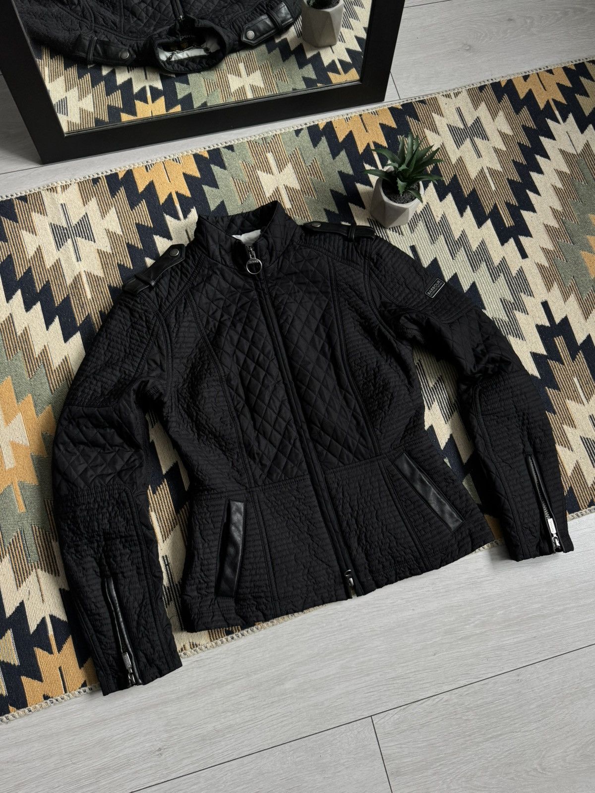 Barbour Barbour Extractor Quilt Biker Jacket Size M / US 6-8 / IT 42-44 - 3 Thumbnail