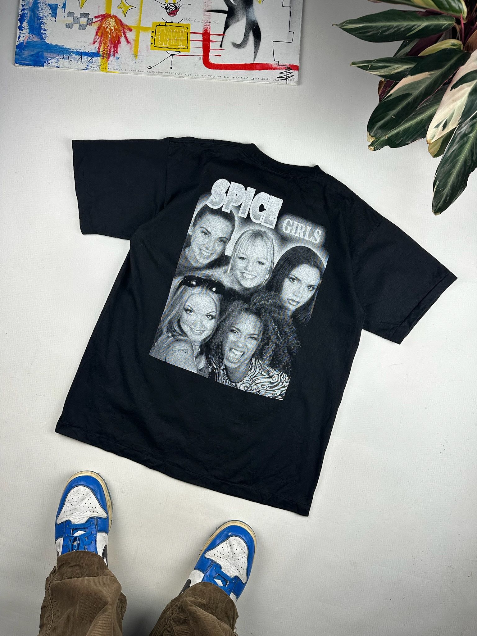 Band Tees Vintage Y2K Spice Girls Big Logo Pop Band T-Shirt Size US L / EU 52-54 / 3 - 2 Thumbnail