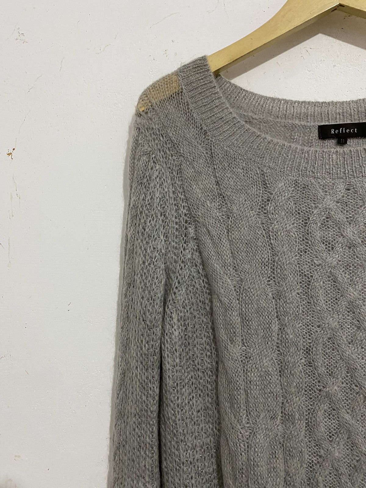 Issey Miyake 🖤BLACKFRIDAY🖤Reflect japanese mohair knitted lgb goa styled Size US L / EU 52-54 / 3 - 3 Thumbnail
