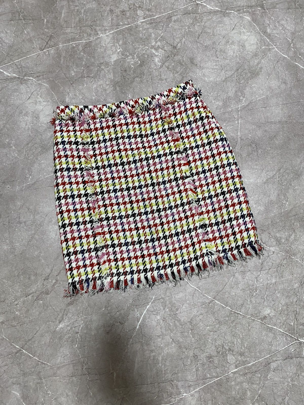 Designer × Karl Lagerfeld Rare Karl Lagerfeld Paris Midi Skirt Luxury Multicoloured Size 32" / US 10 / IT 46 - 1 Thumbnail