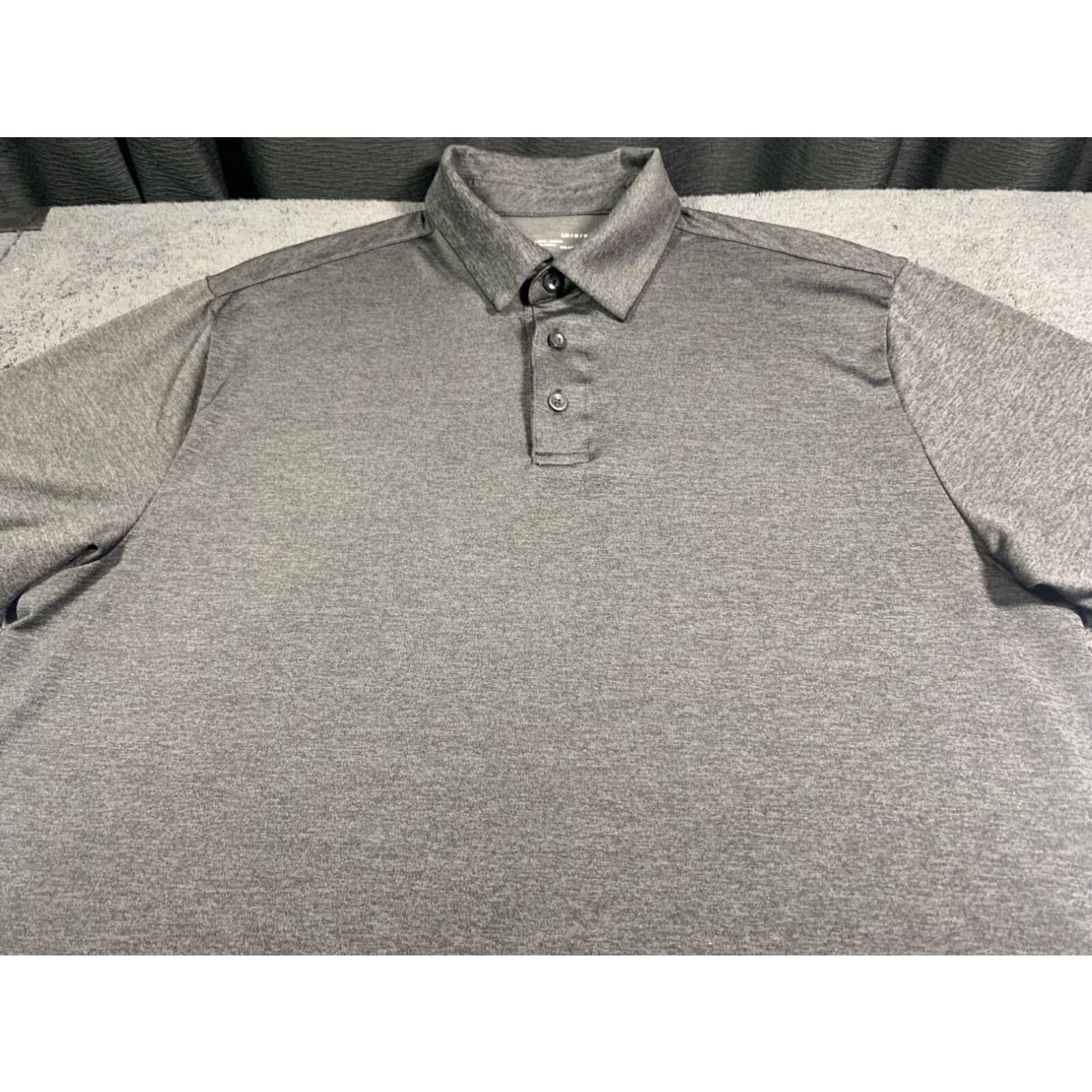 Under Armour UNDER ARMOUR HEAT GEAR GOLF POLO SHIRT Adult Large Charcoal Gray Mens Size US L / EU 52-54 / 3 - 2 Thumbnail