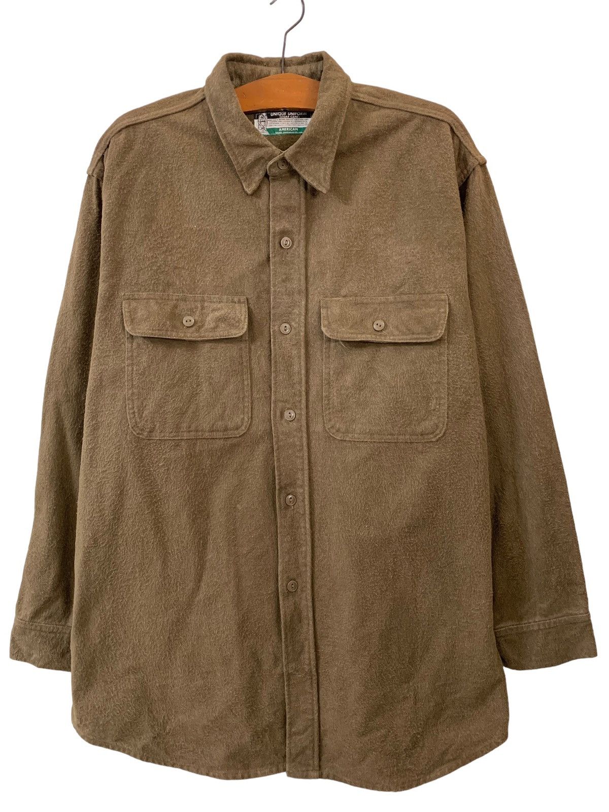 Sugar Cane Vintage Sugar Cane Unique Uniform Shirt Jacket Size US L / EU 52-54 / 3 - 1 Thumbnail
